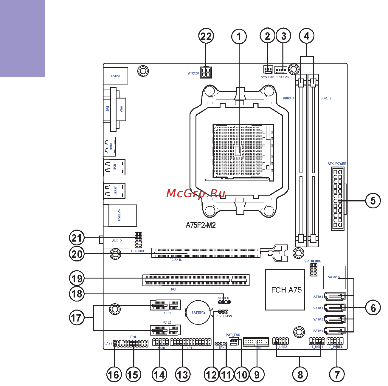 ECS Elitegroup A75F2-M2 [8/72] A75f2 m2 user manual