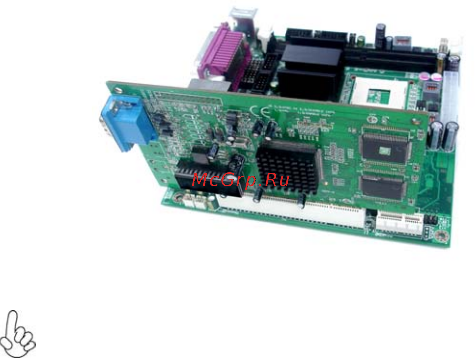 ECS Elitegroup HDC-M [16/56] Installing the motherboard