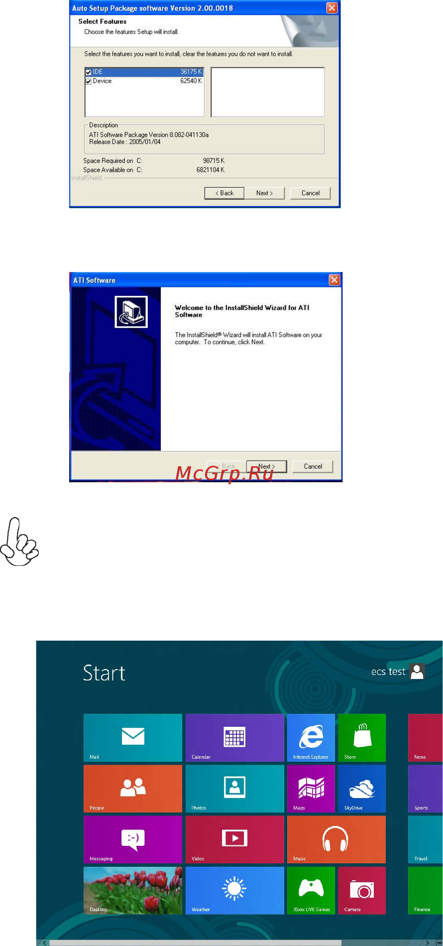 ECS Elitegroup HDC-M/C-60 [54/60] Using the motherboard software