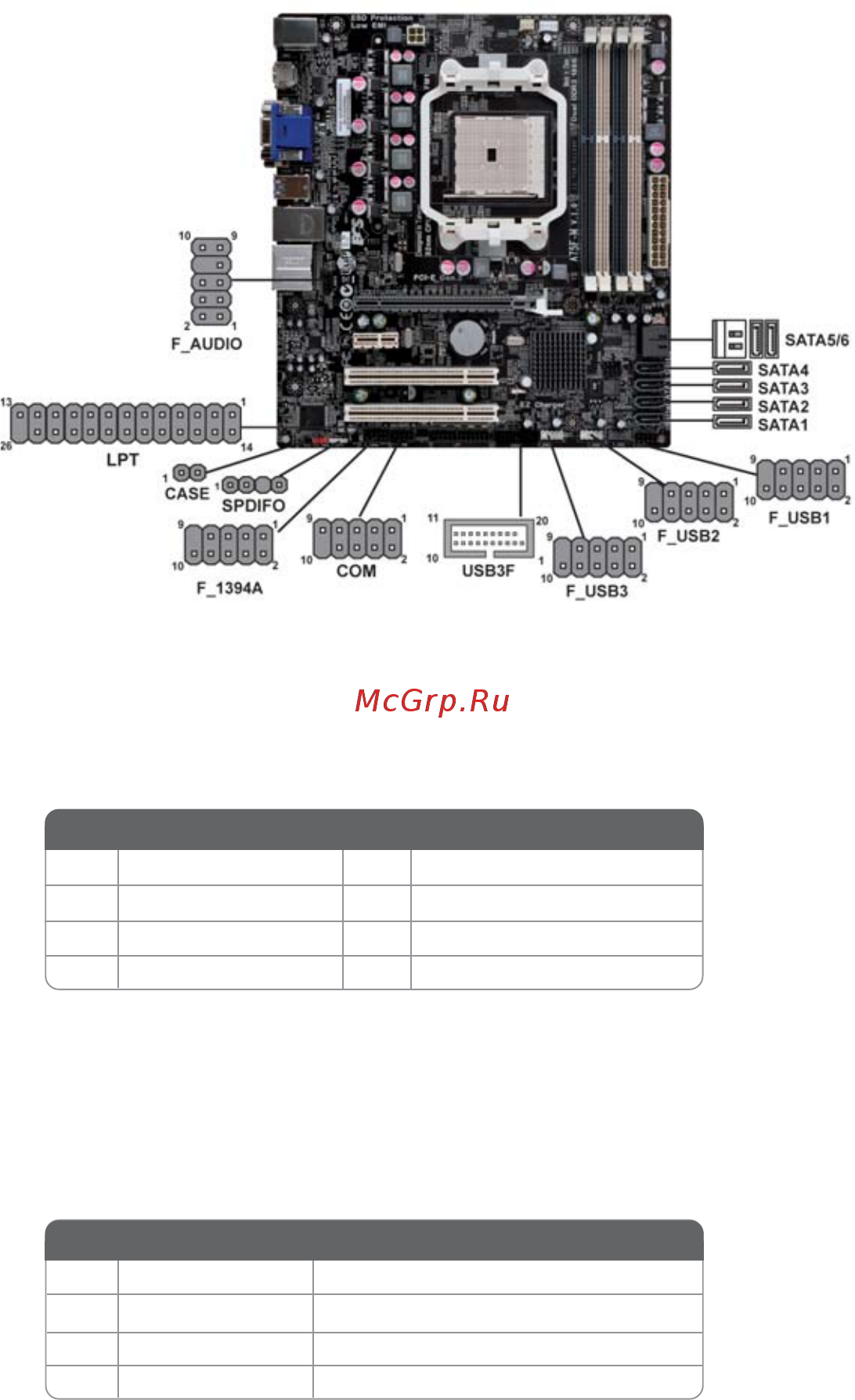 ECS Elitegroup A75F-M [21/76] Refer to the following for information on connecting the motherboard s optional devices