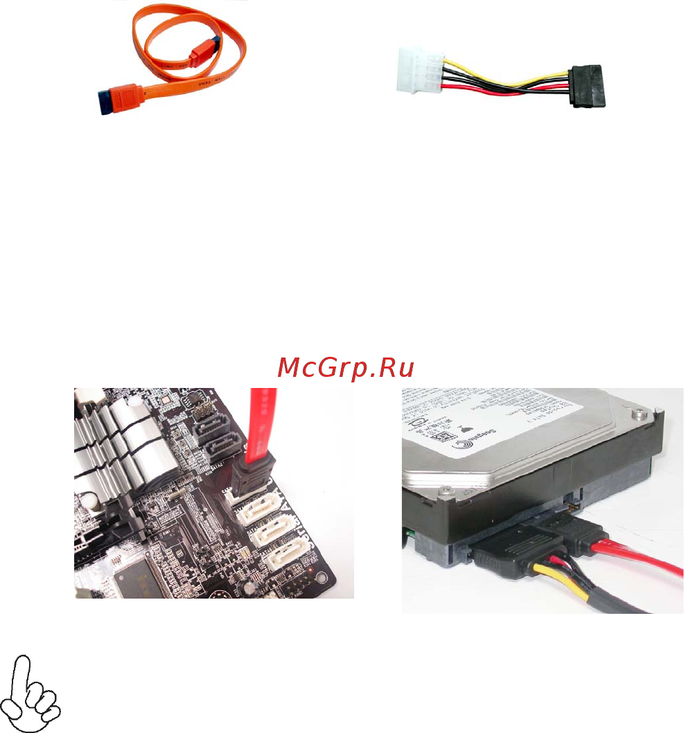 ECS Elitegroup H61H2-M6 (V2.0) [23/72] Installing a sata hard drive