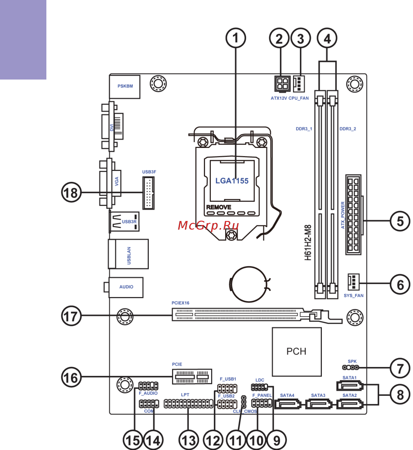 ECS Elitegroup H61H2-M8 [8/66] H61h2 m8 user manual