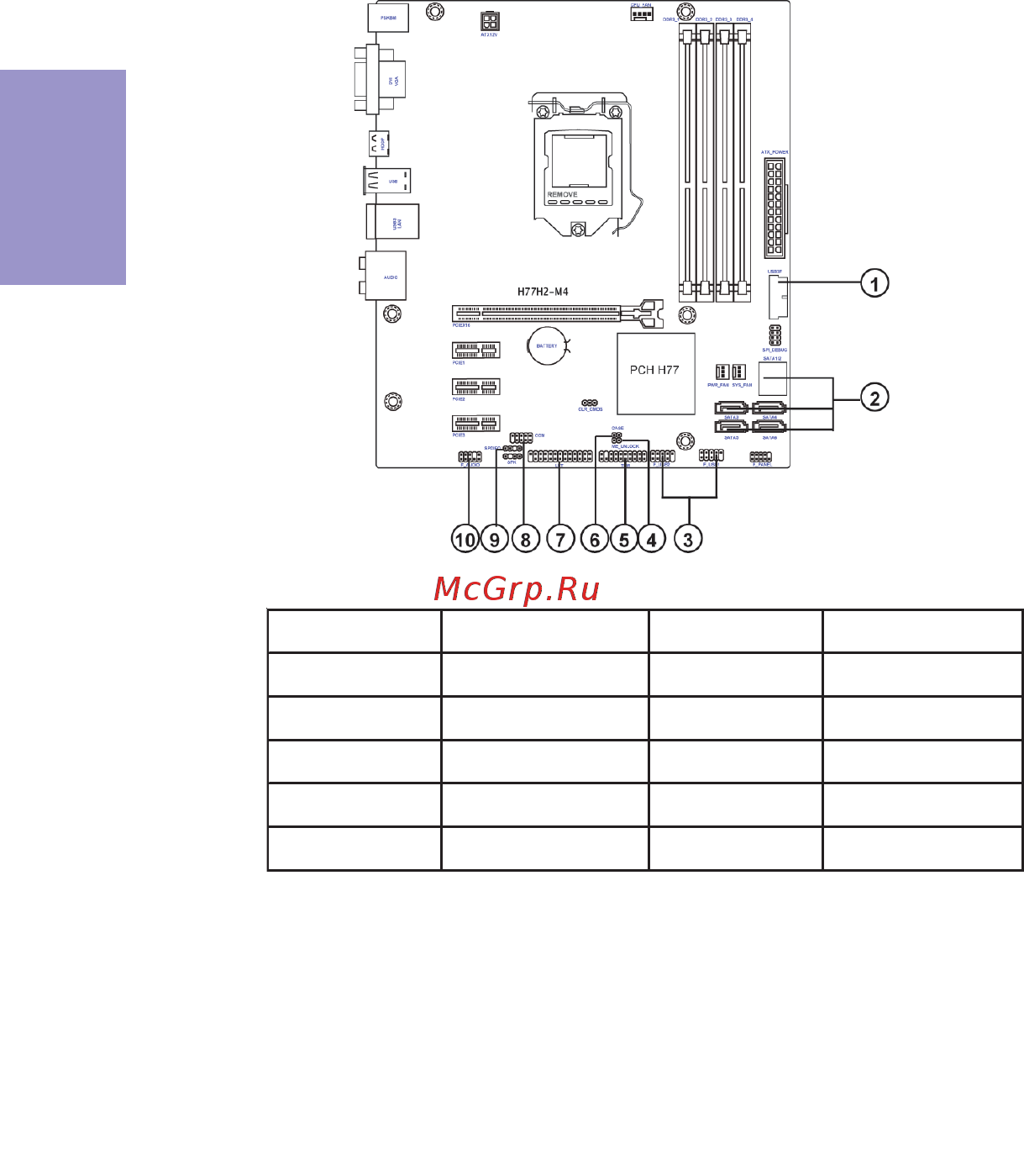ECS Elitegroup H77H2-M4 [20/80] H77h2 m4 user manual