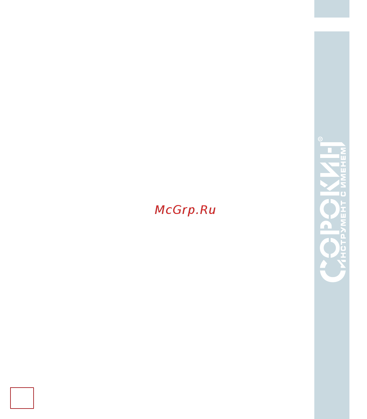 Сорокин 2.100 [13/18] Порядок работы