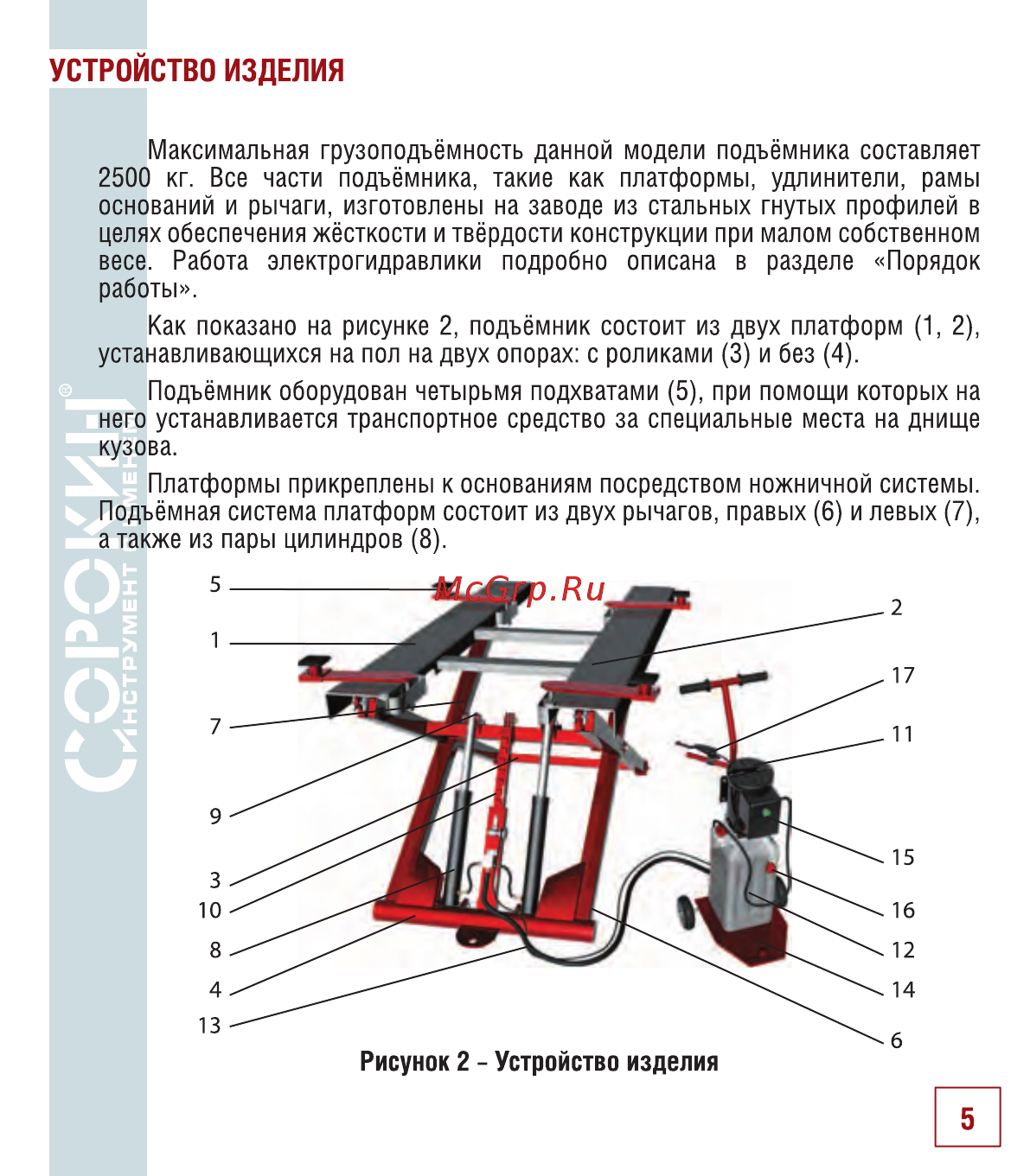 Сорокин 17.12 [6/22] Устройство изделия
