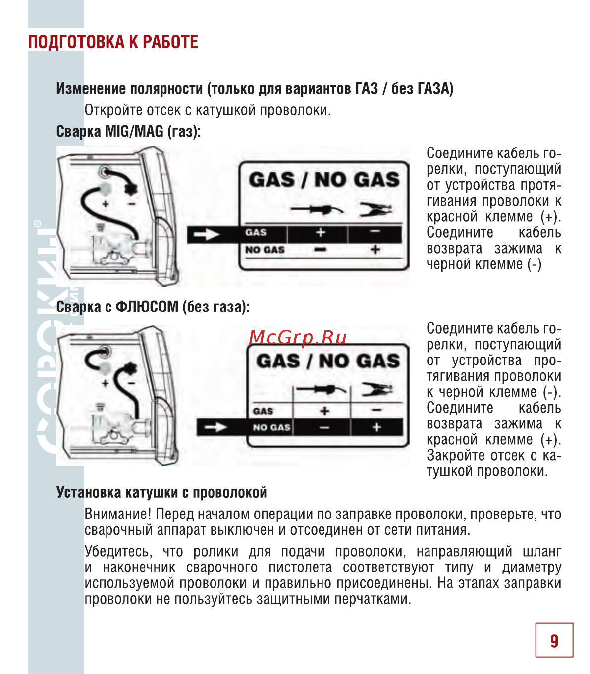 Сорокин 12.2 [10/26] Подготовка к работе