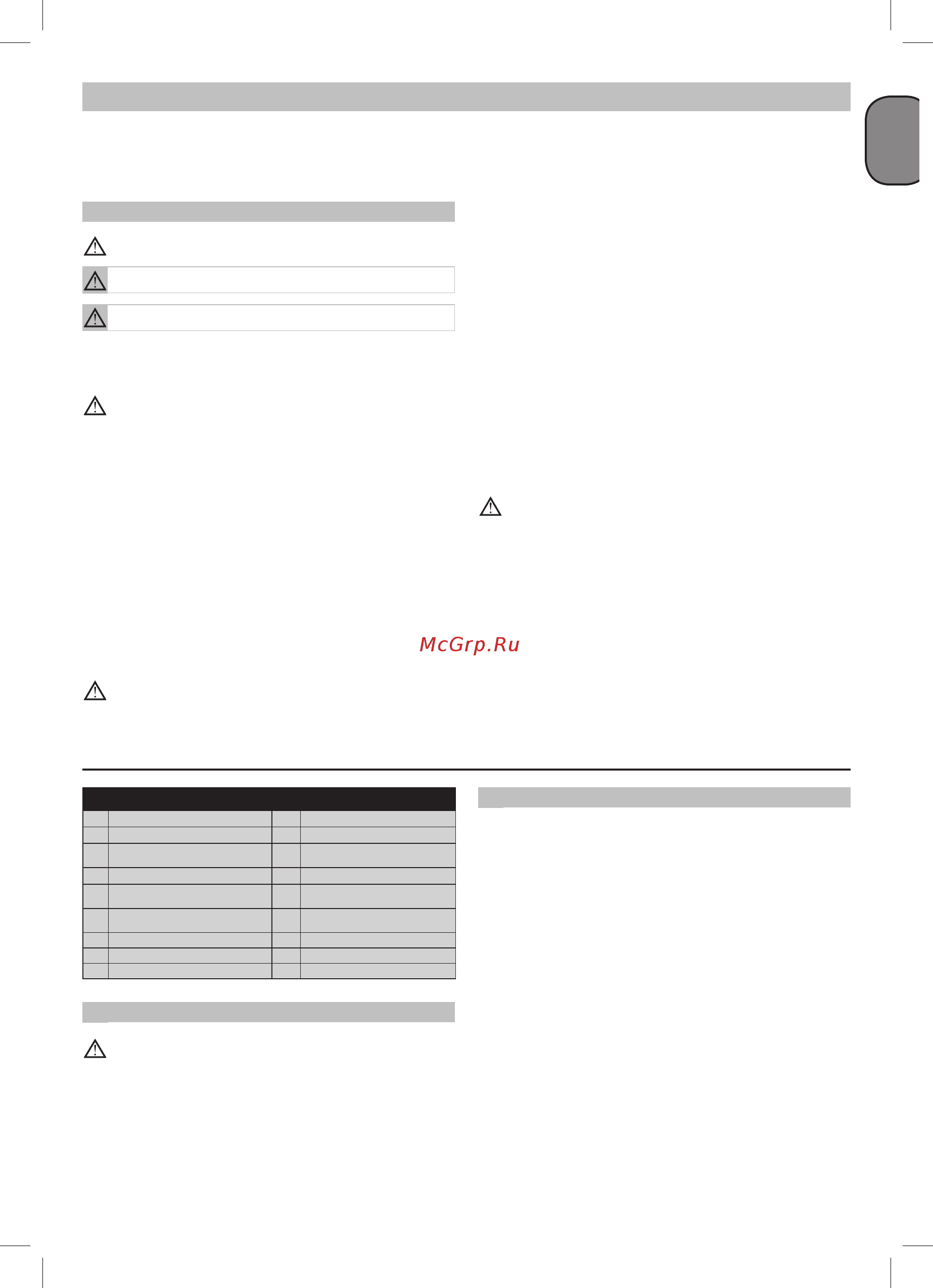 ABAC pole position o20p [11/64] Preserve this handbook for future reference