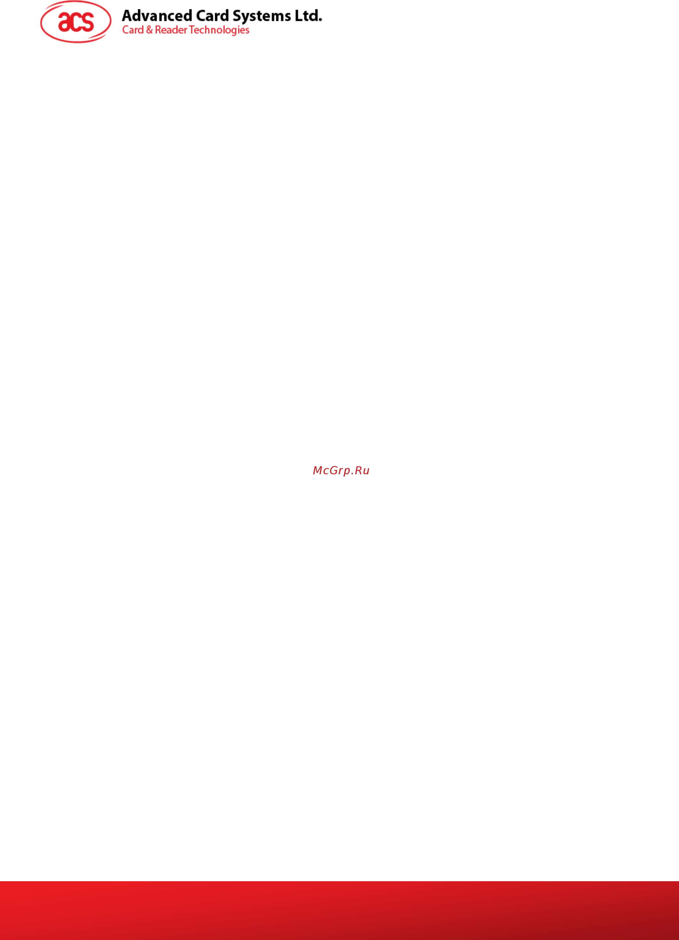 ACS acr38u-nd [5/7] Acr38u nd technical specifications