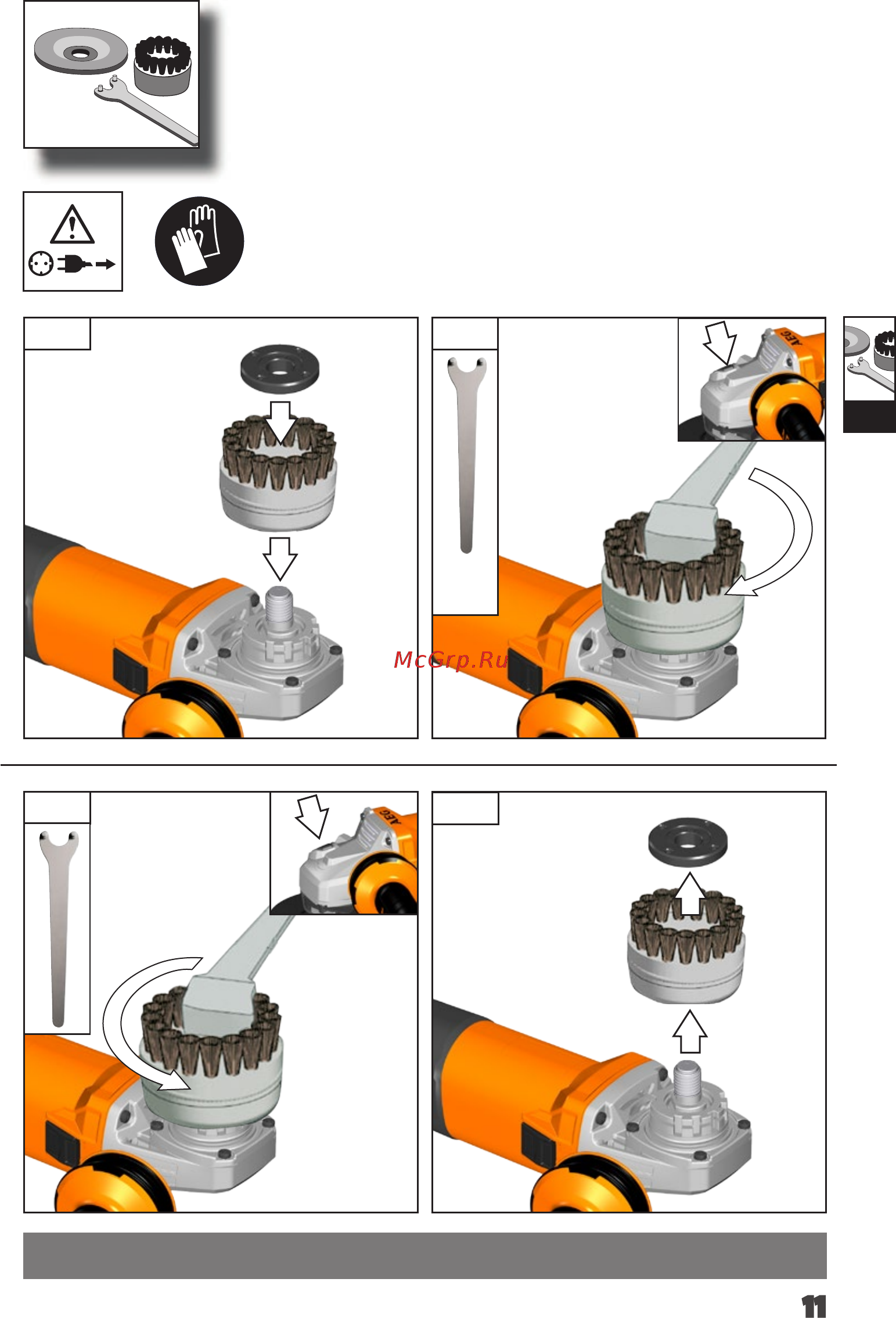 AEG ws13-125xe [13/130] Accessory zubehör accessoires accessorio