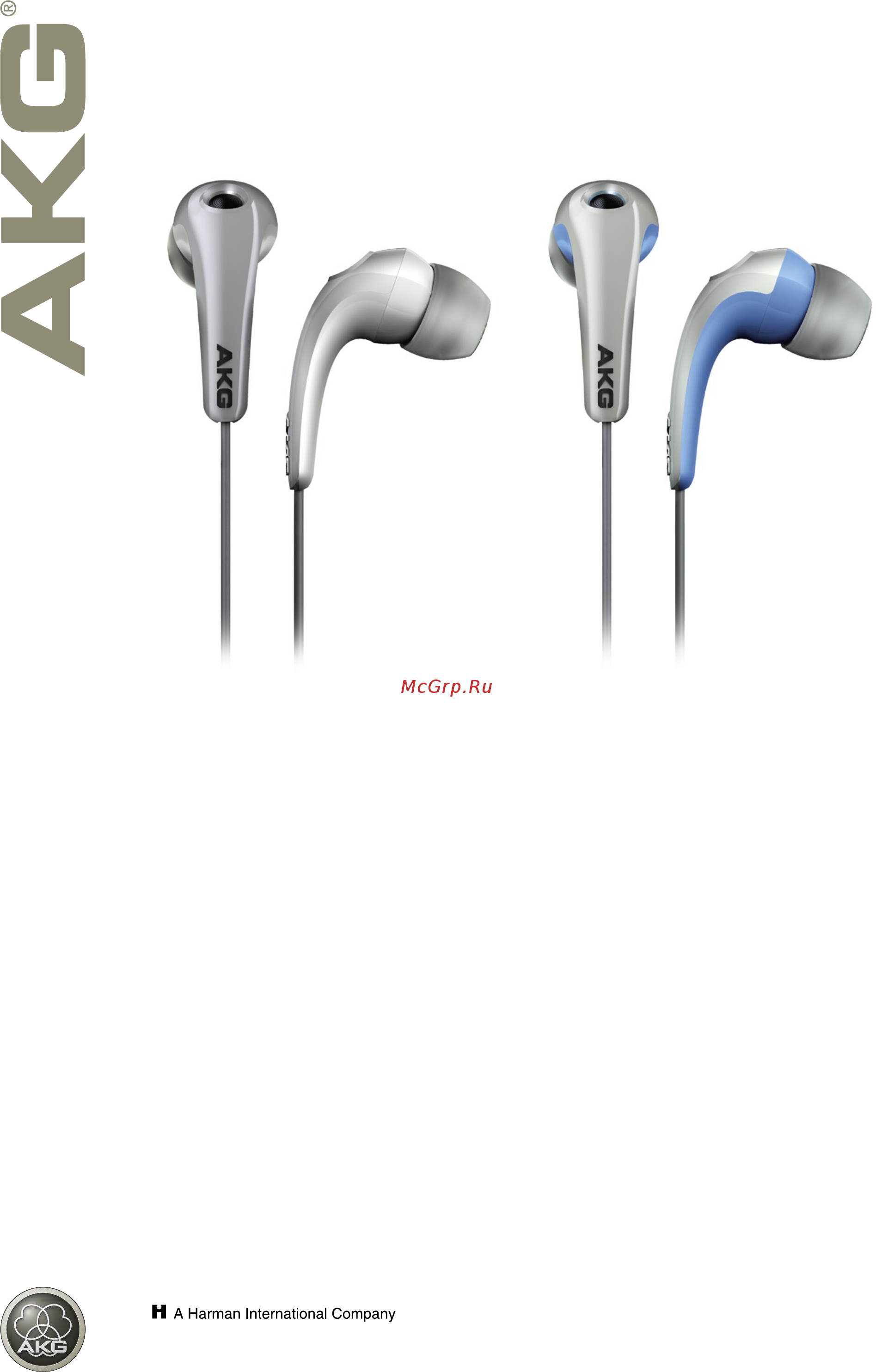 AKG k321 Инструкция по эксплуатации онлайн