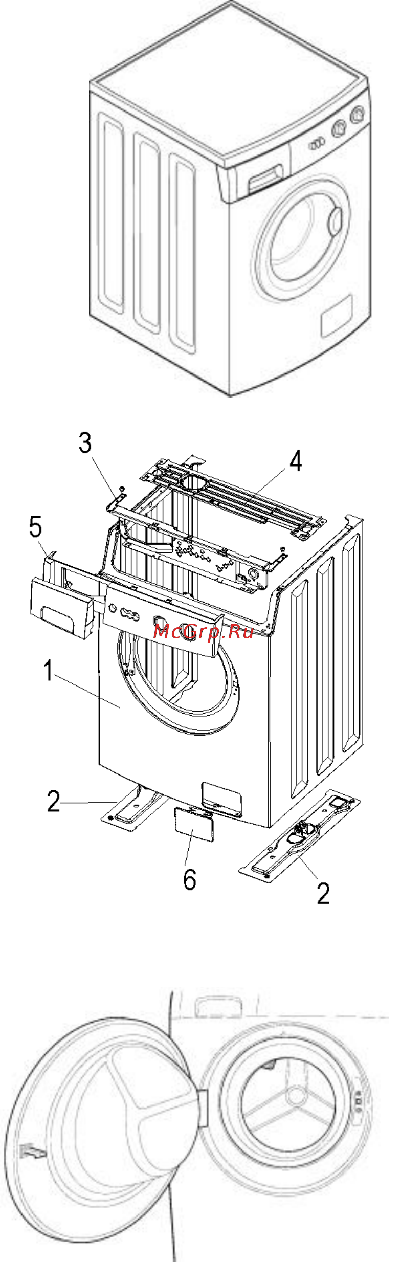 Zanussi FA 1023 [9/39] Cabinet