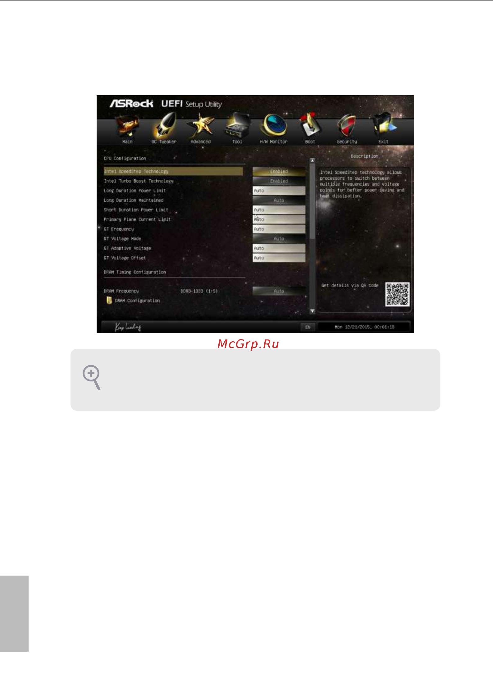 ASRock h81m-vg4 r3.0 [41/67] Oc tweaker screen