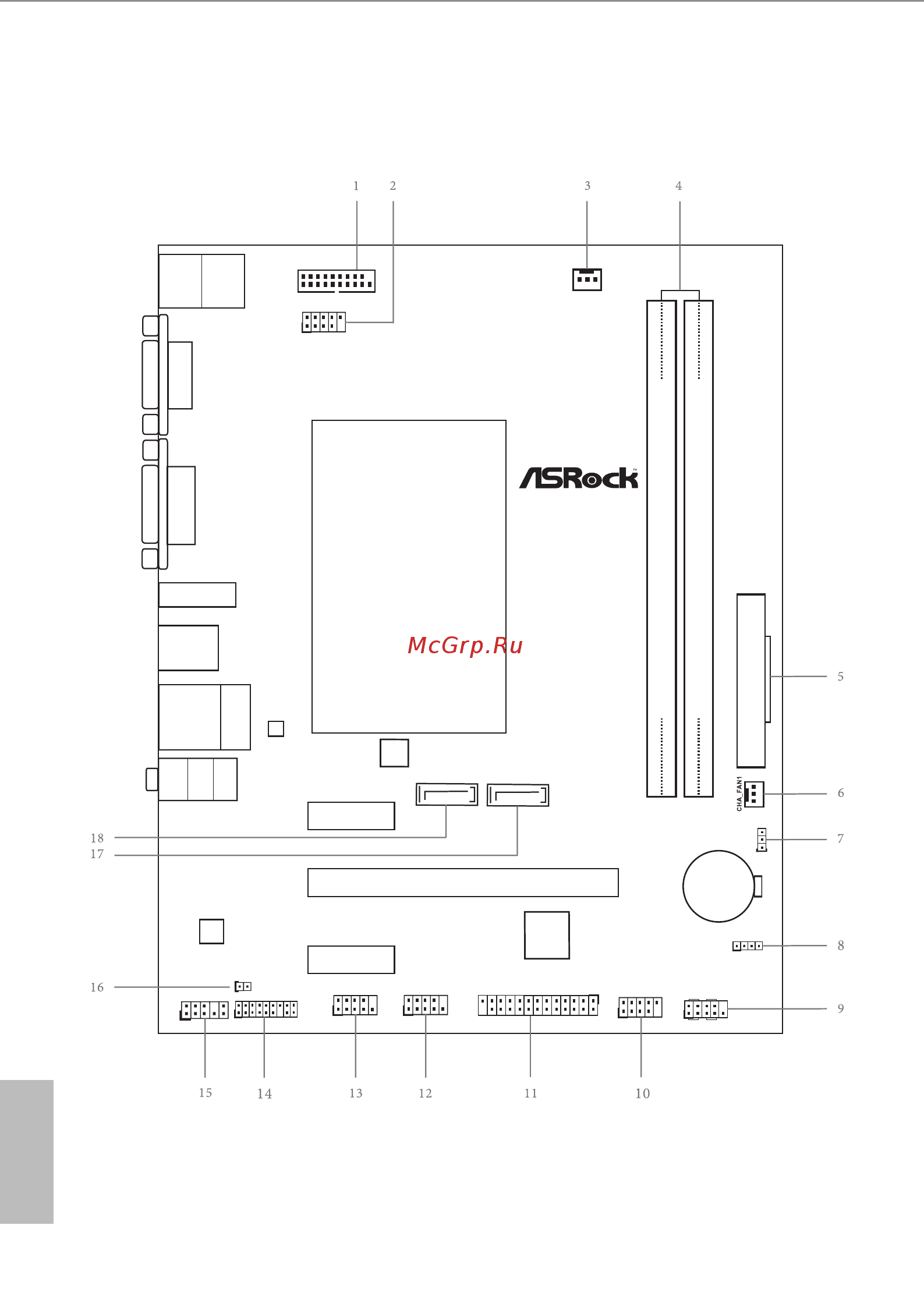 ASRock J3160M [10/56] Motherboard layout