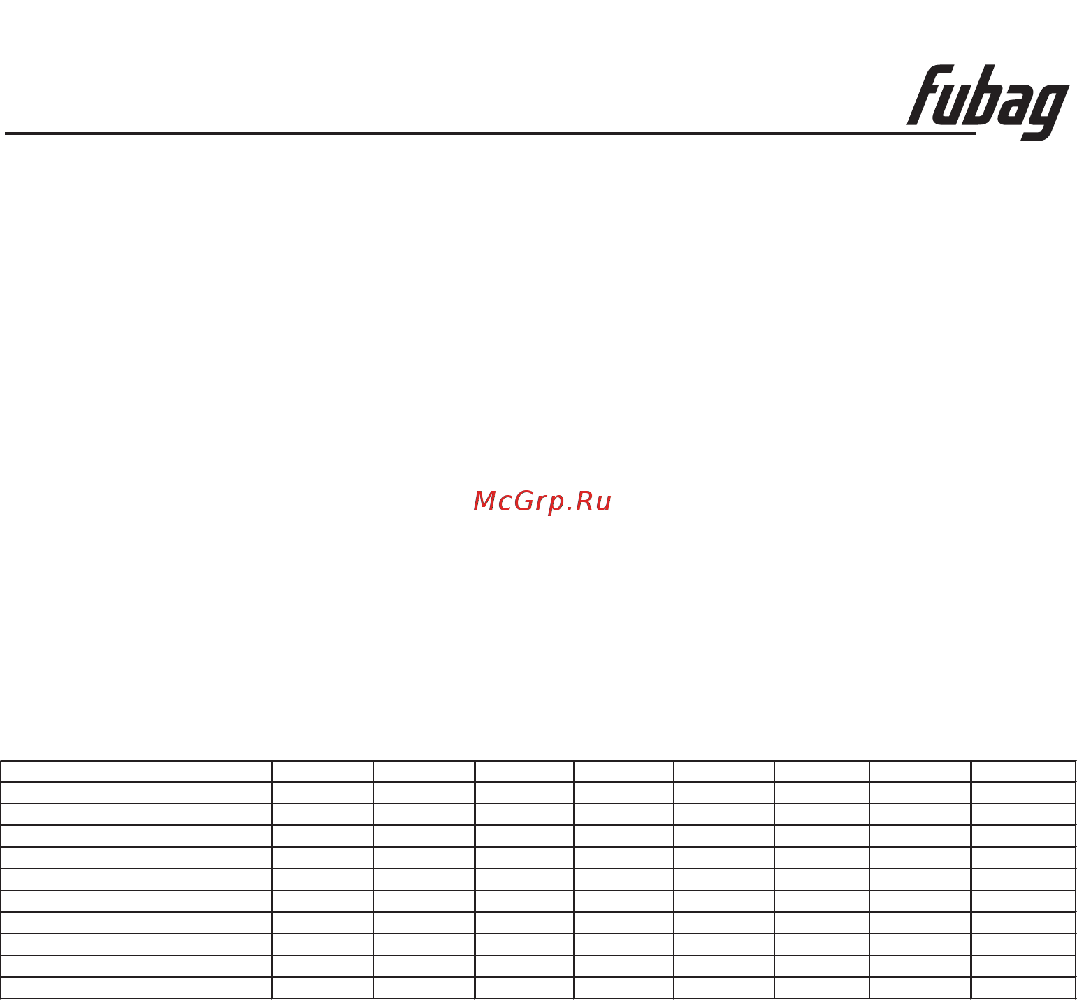 Fubag BRISE 30 mini [3/11] Technical specifications