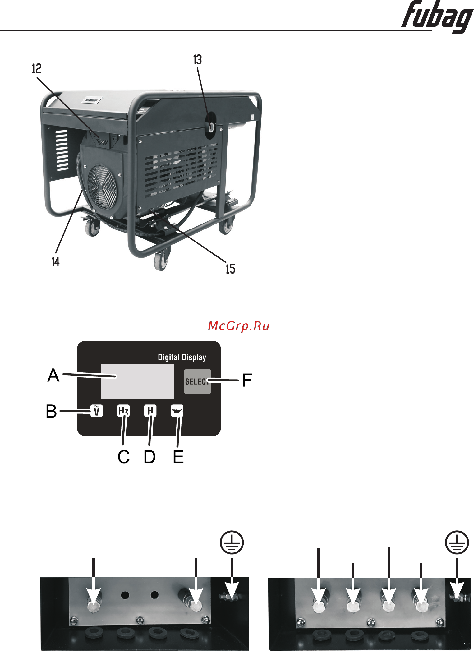 Fubag BS 10000 D ES [6/32] Digital display