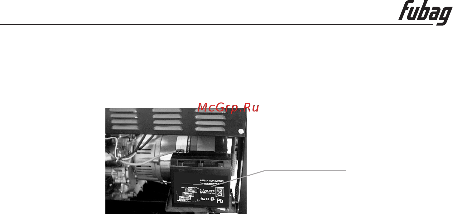 Fubag DS 7000 DA ES 838212 [12/21] Порядок эксплуатации электростанции
