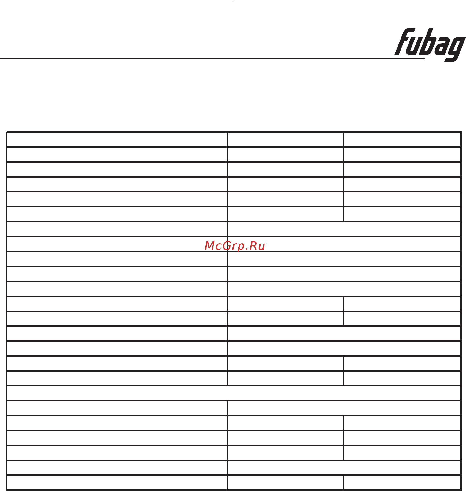 Fubag WHS 210 DC [6/27] Specifications