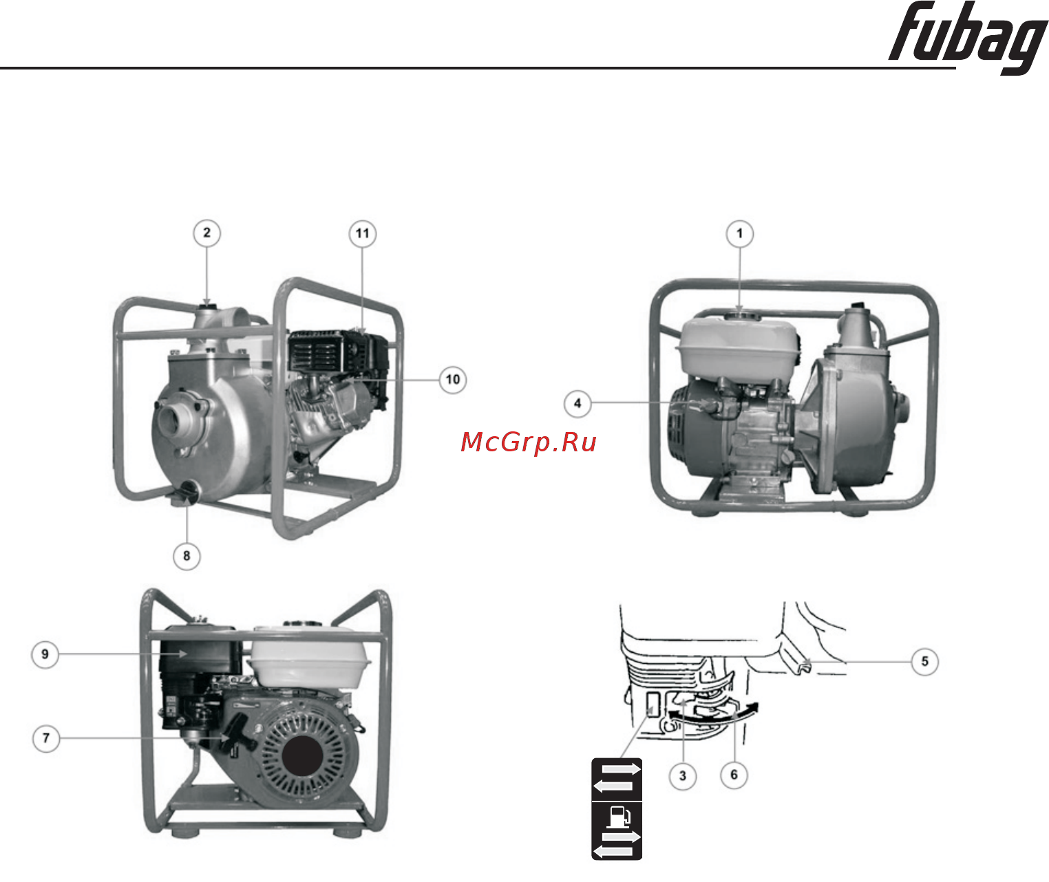 Fubag PG 600 838259 [16/25] Инструкция по эксплуатации