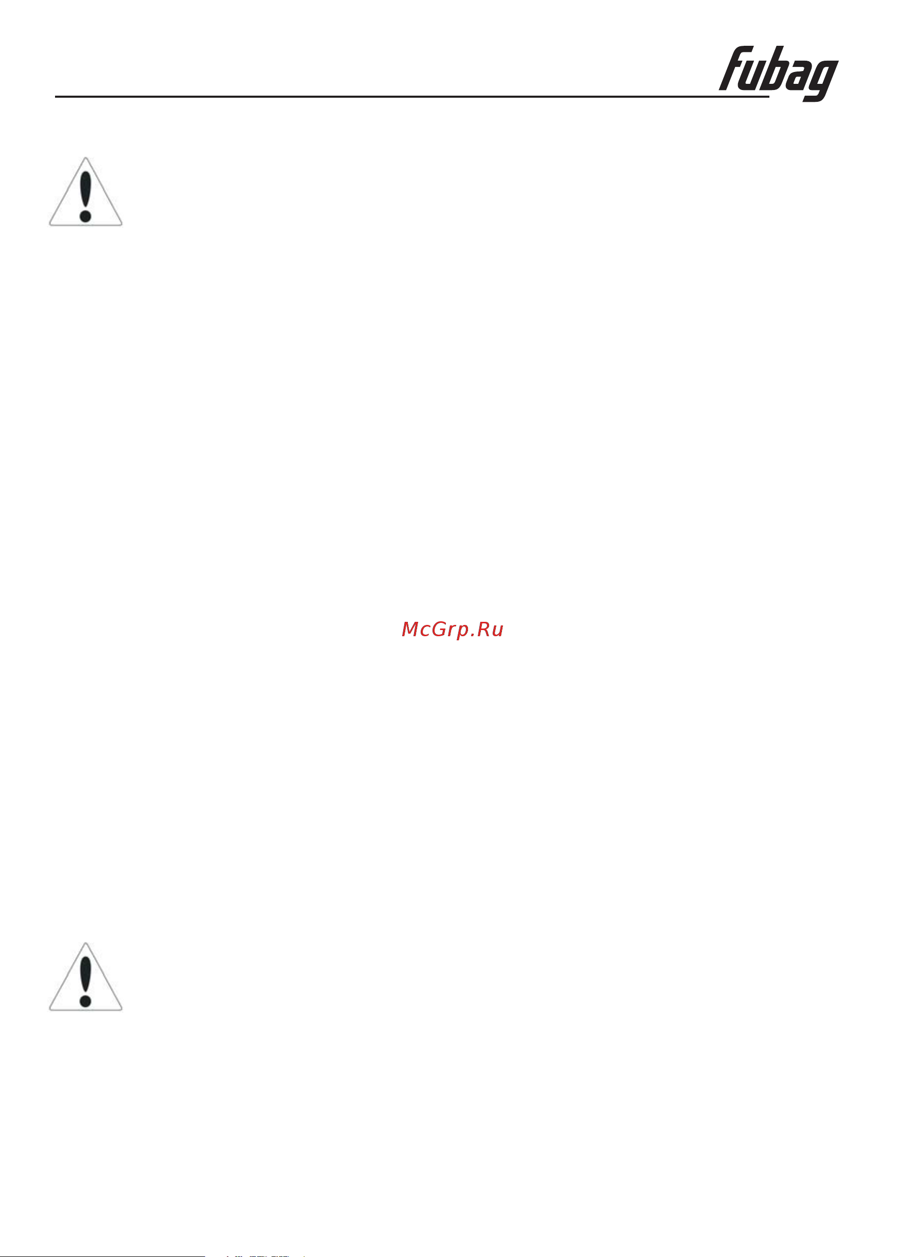 Fubag FС 230/24 CM2 230 л/мин, 24л, 8бар, 1.5кВт, 61431378 [6/15] Safety peration o