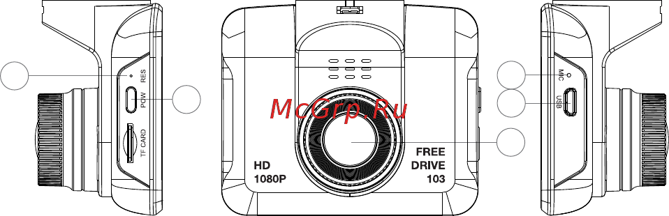 Digma FreeDrive 103 [4/16] Интерфейс