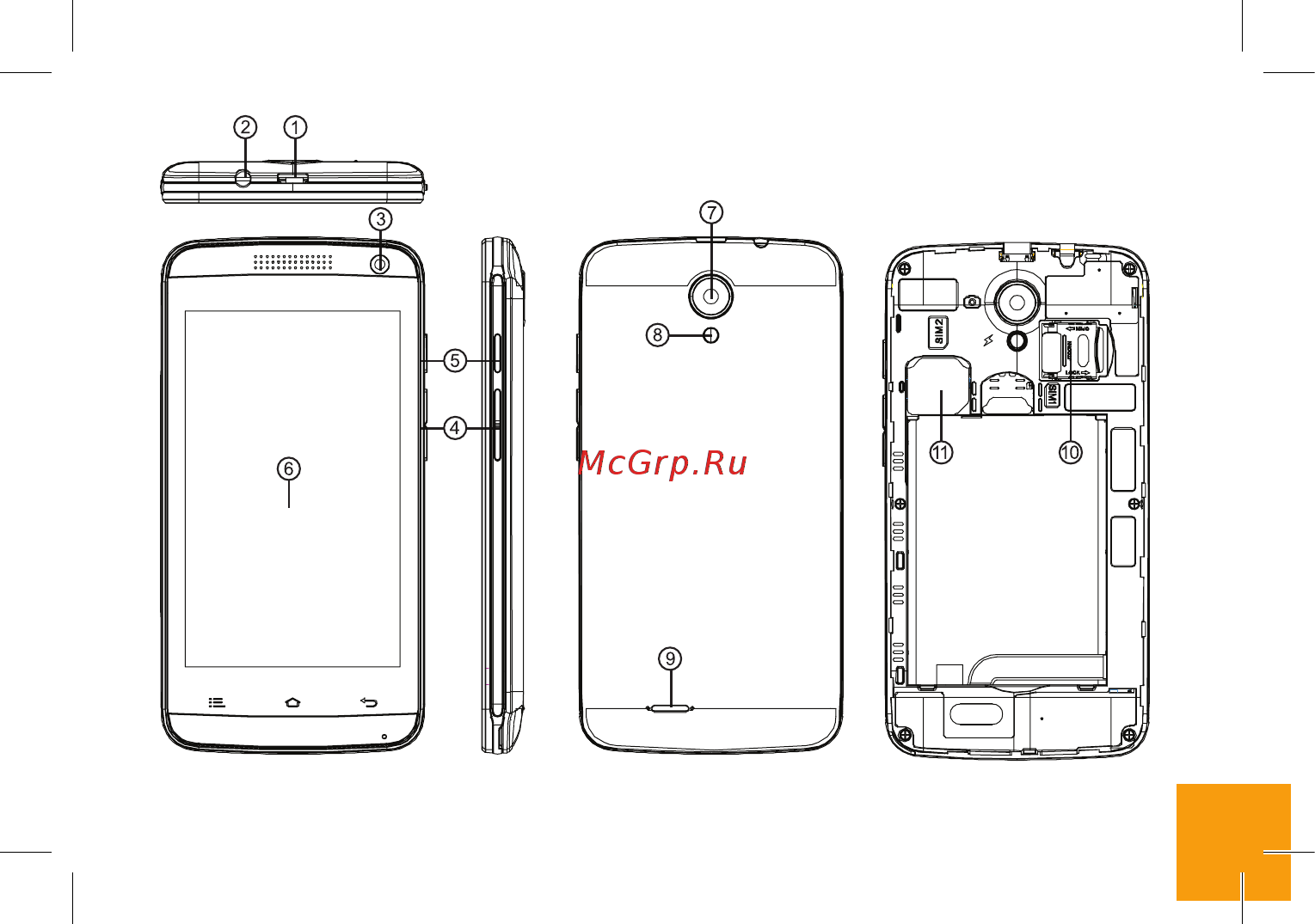 Digma LINX A401 3G Руководство пользователя онлайн [11/28] 177320