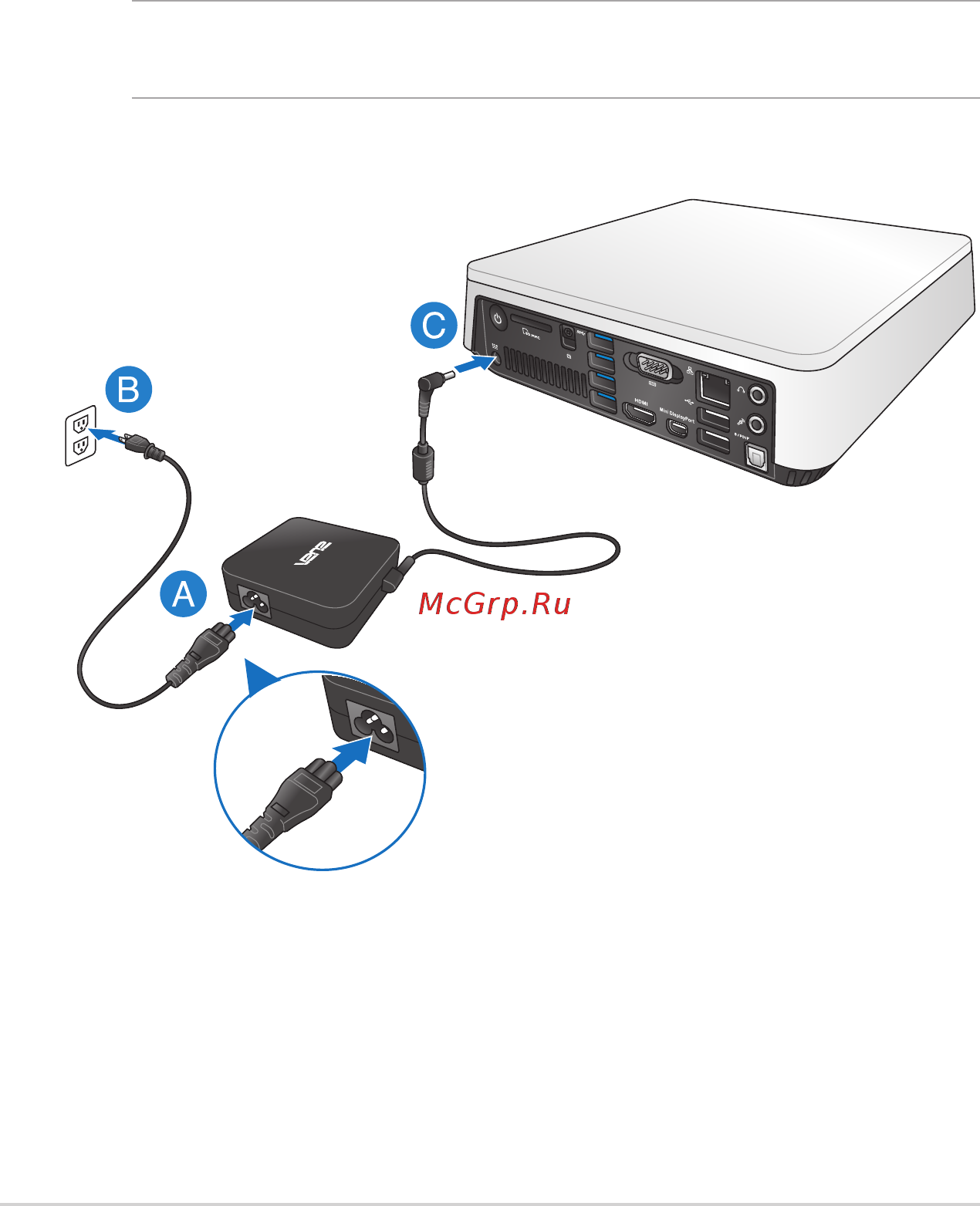 Asus vivopc vc60, 90ms0021-m02660 [14/38] Начало работы
