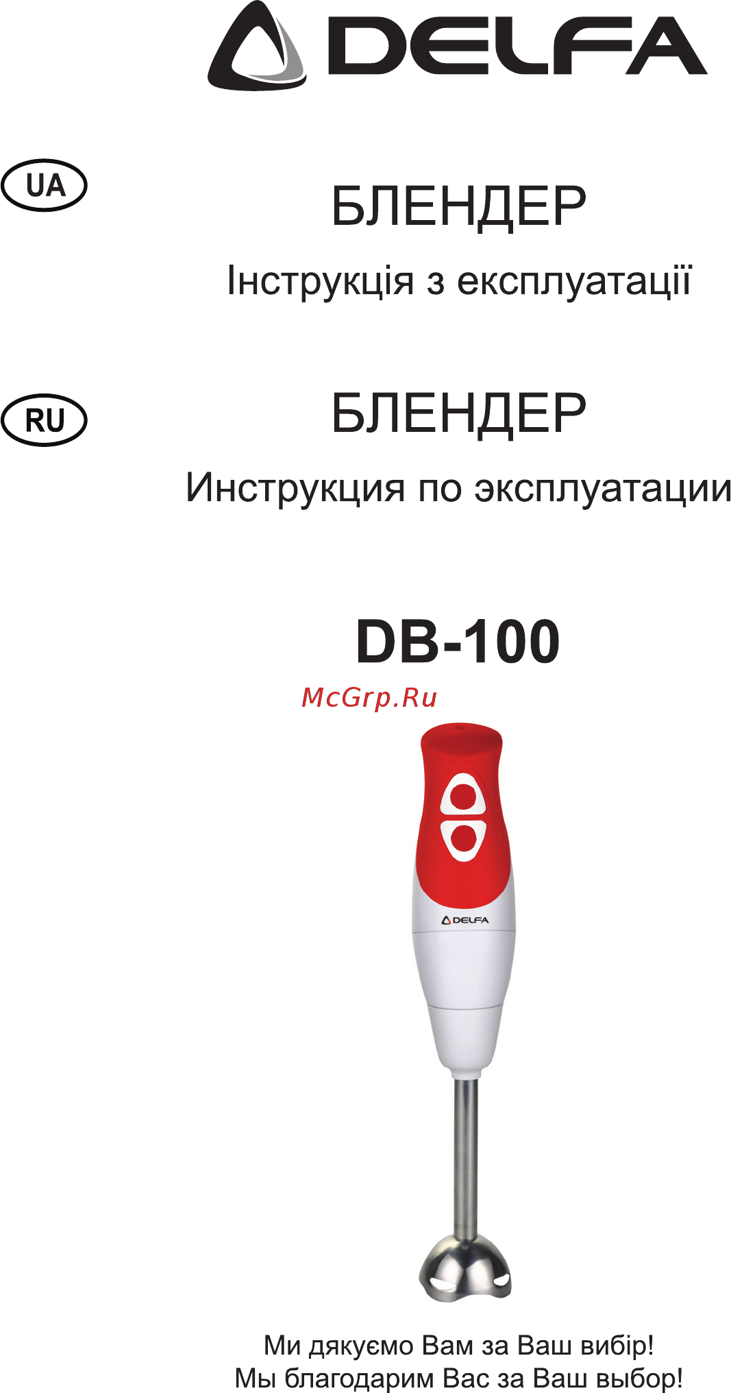 Delfa DB-100 Инструкция по эксплуатации онлайн