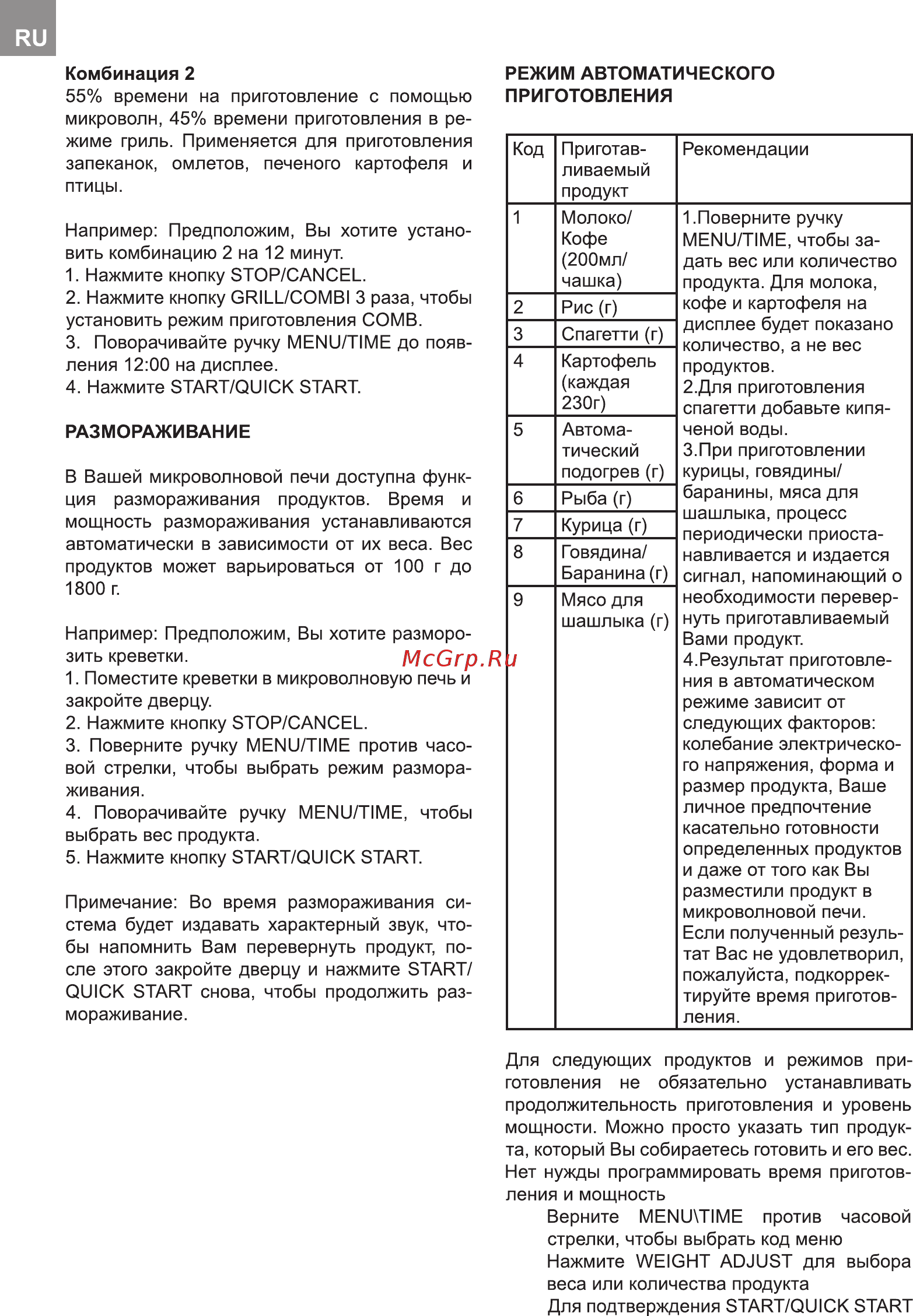 Delfa D 201 DGW [18/20] Комбинация 2