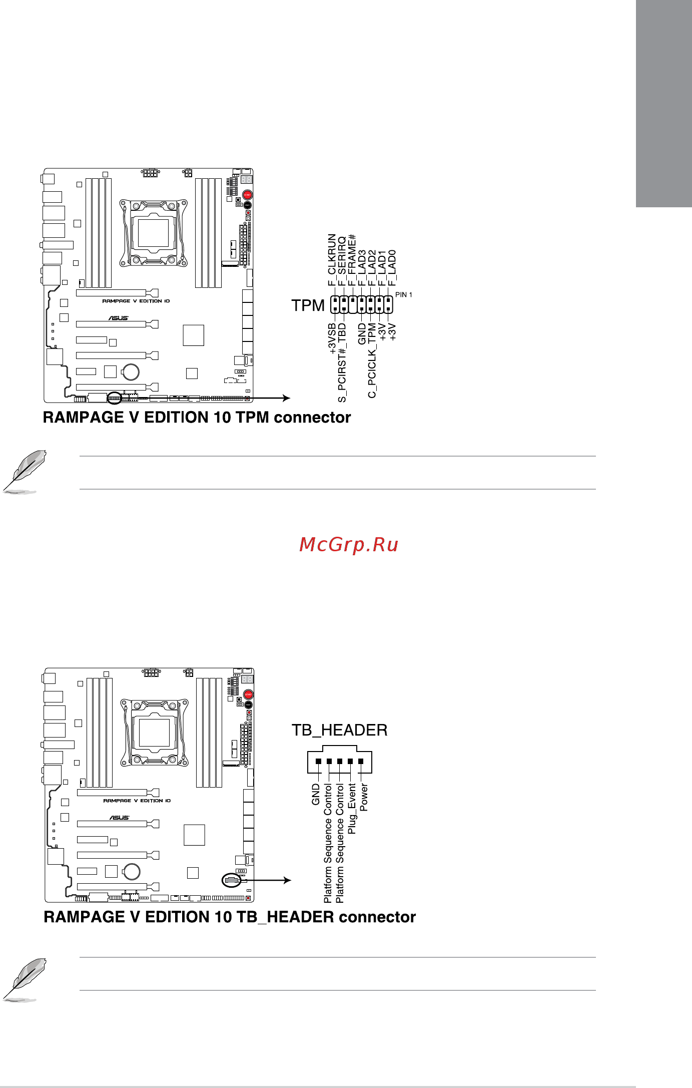 Asus rog rampage v edition 10 [47/130] Chapter 1