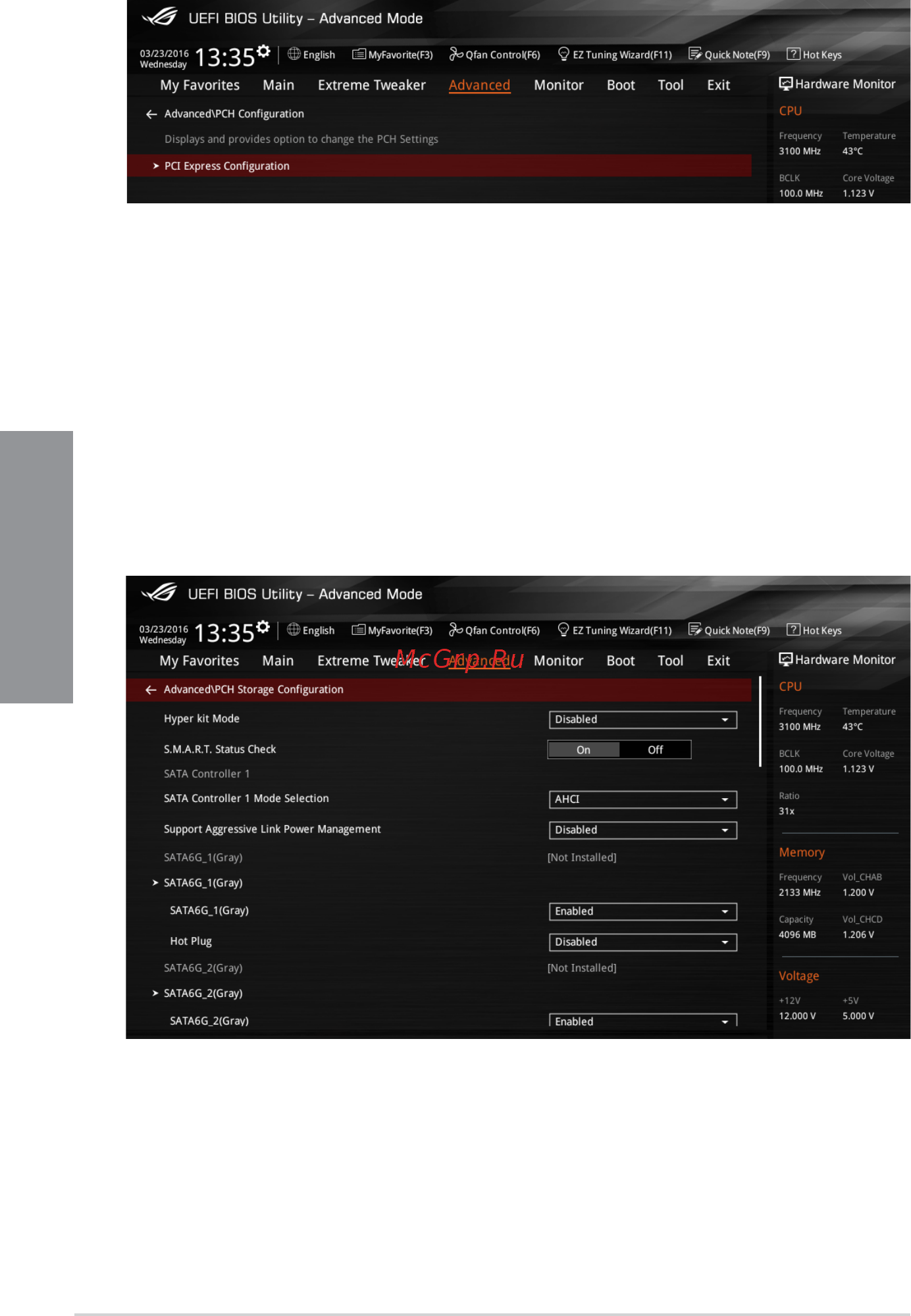 Asus rog rampage v edition 10 [96/130] Pch configuration