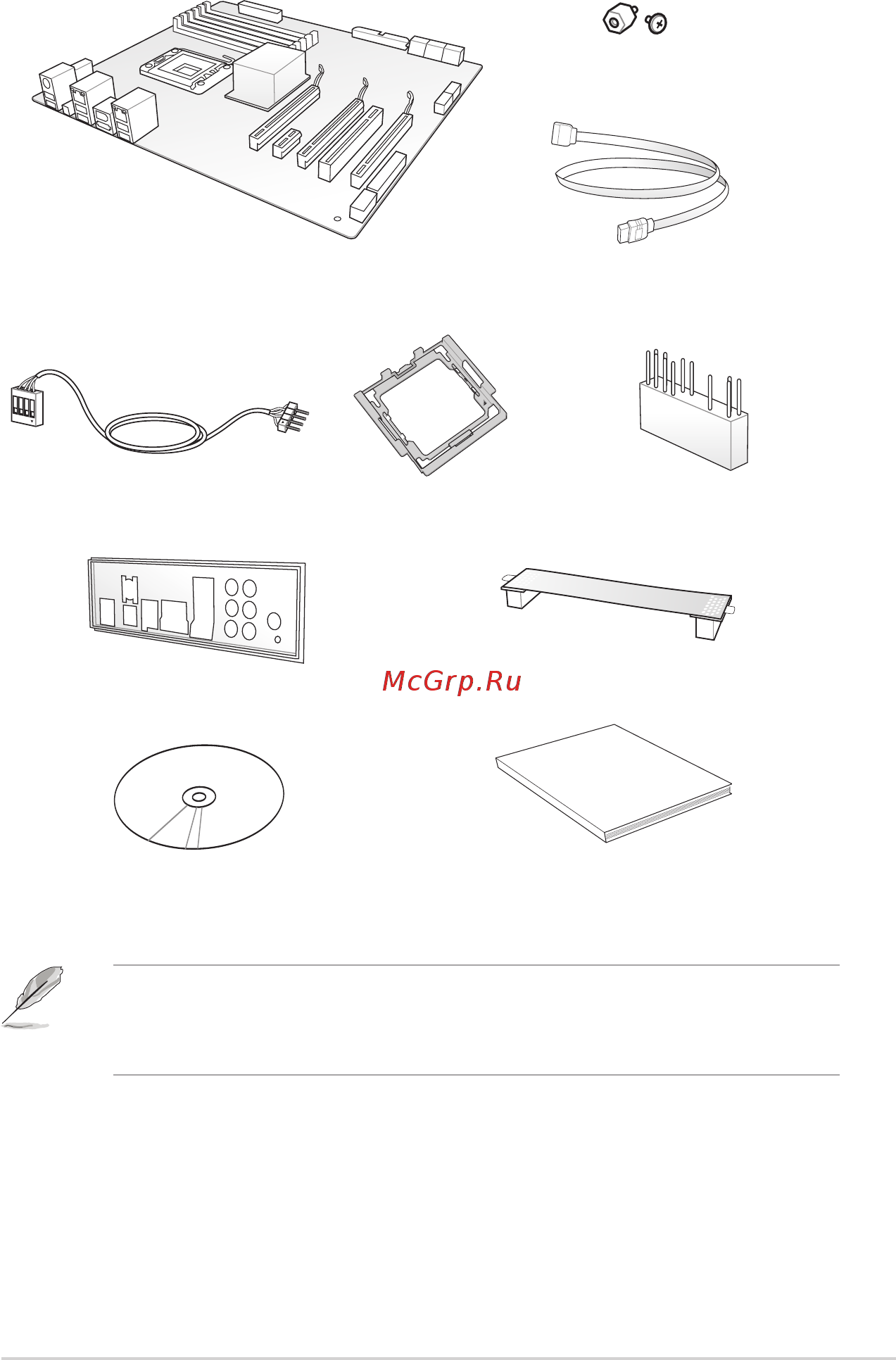 Asus x99-a ii [15/124] The illustrated items above are for reference only actual product specifications may vary with different models