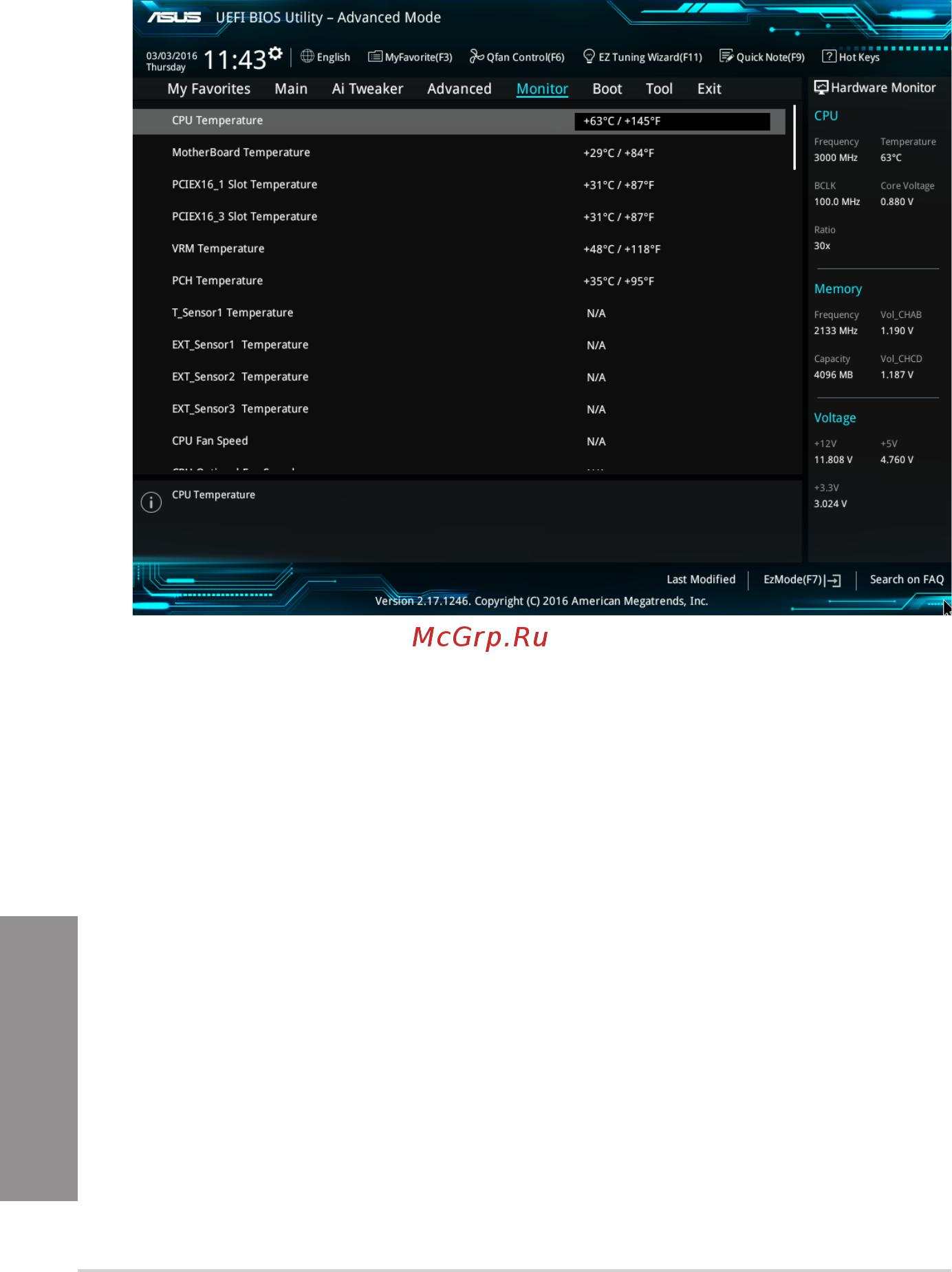Asus x99-a ii [96/124] Qfan configuration