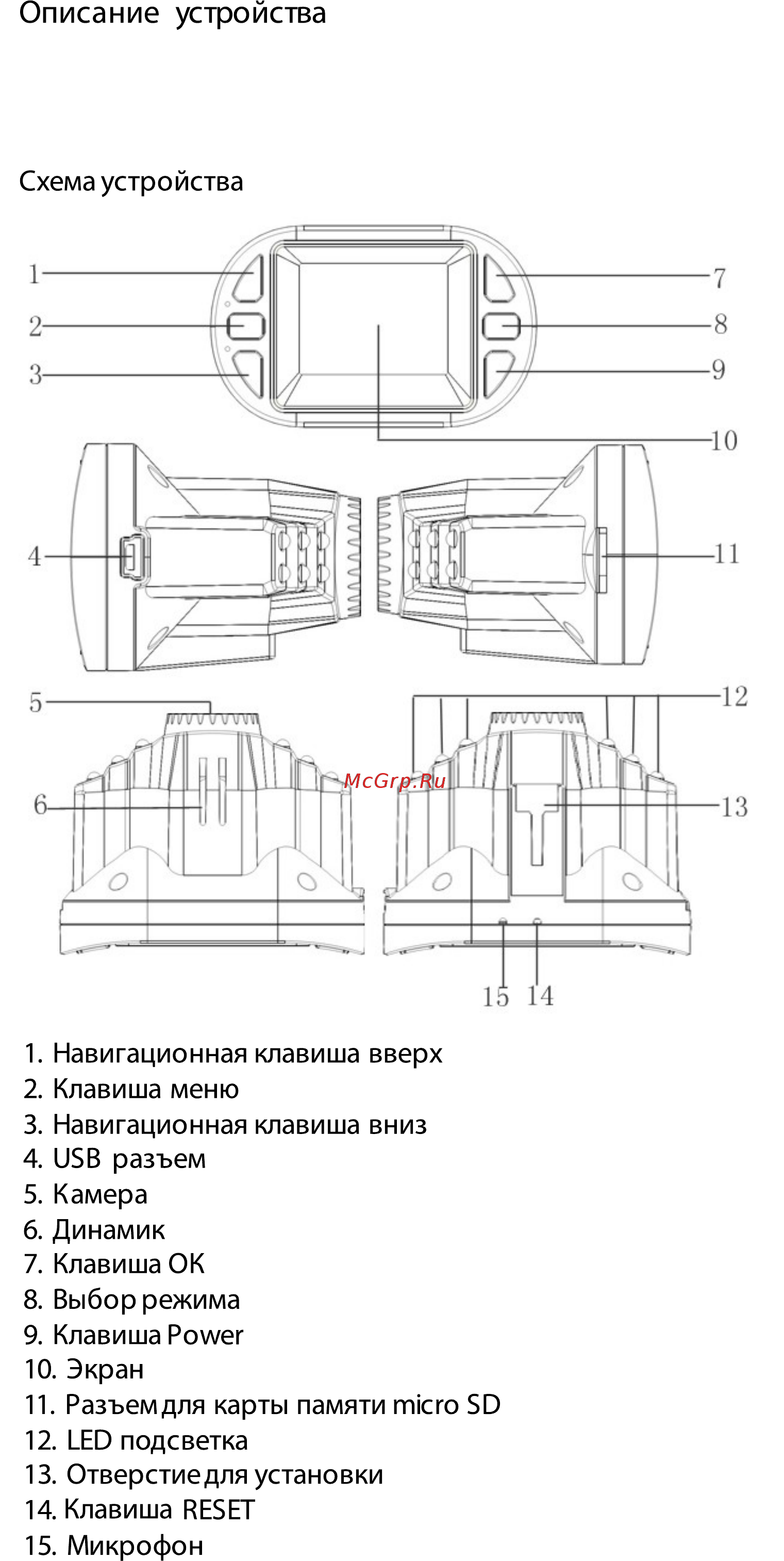 DEXP RX-100 Руководство пользователя онлайн [3/11] 177898