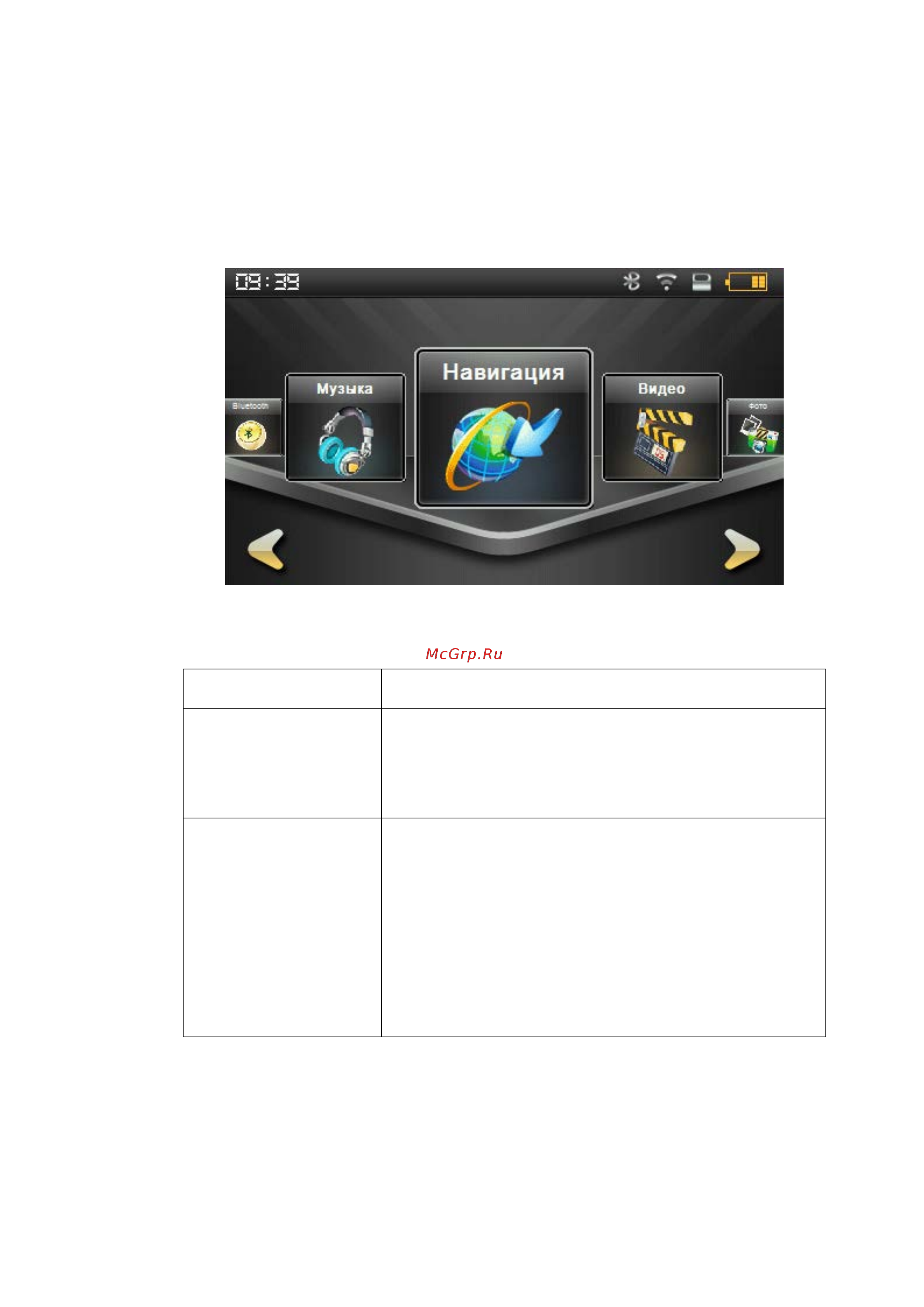 DEXP Auriga DS500 [15/55] Глава 4 основные функции