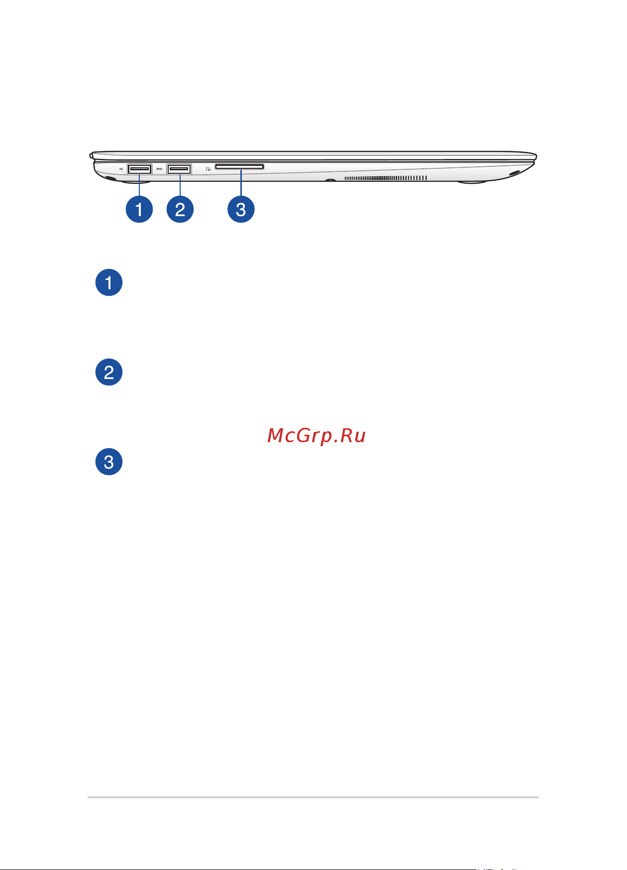 Asus ZENBOOK UX303UA-R4421T 90NB08V5-M07050 [20/100] Левая сторона