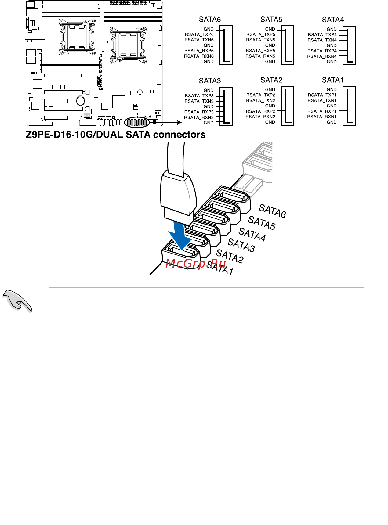 Asus rs740-e7/rs24-eg [73/212] Internal connectors