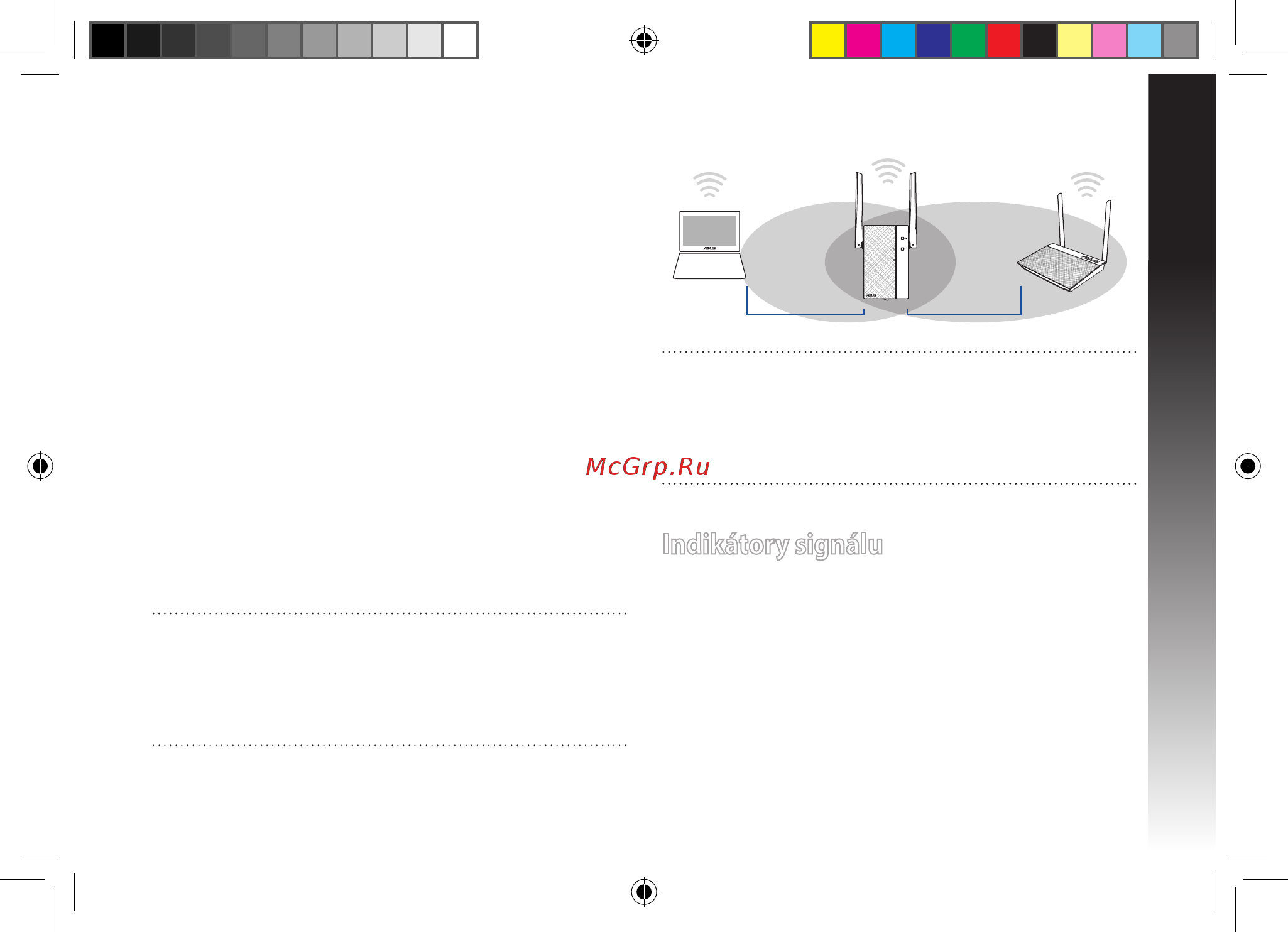 Asus rp-ac56 [129/172] Indikátory signálu