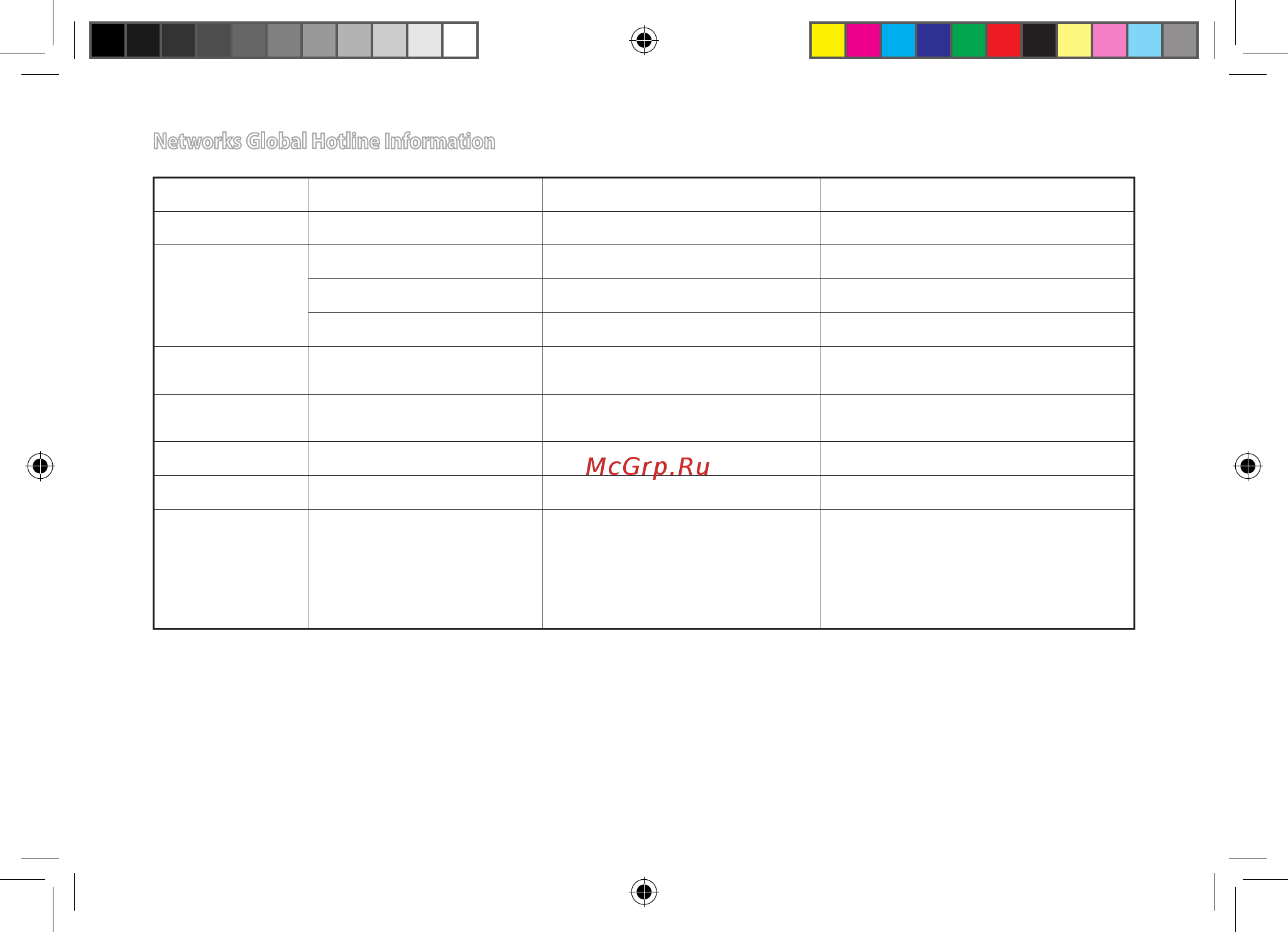 Asus rp-ac56 [170/172] Networks global hotline information