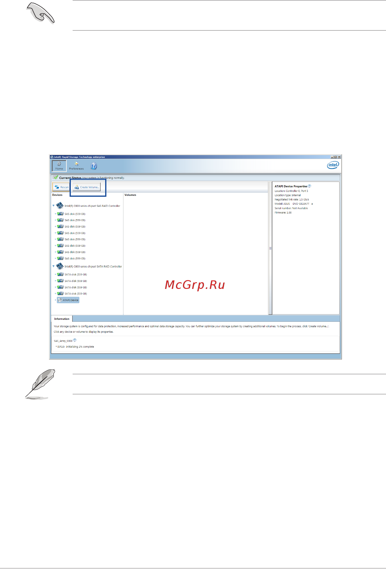 Asus z10pa-u8 [146/186] Rapid storage technology enterprise