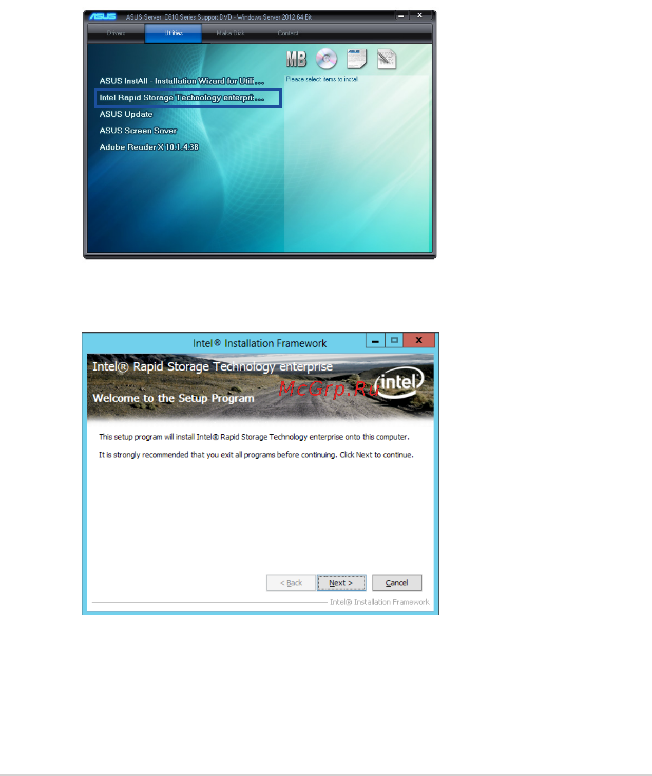 Asus z10pa-u8 [176/186] Rapid storage technology enterprise 4