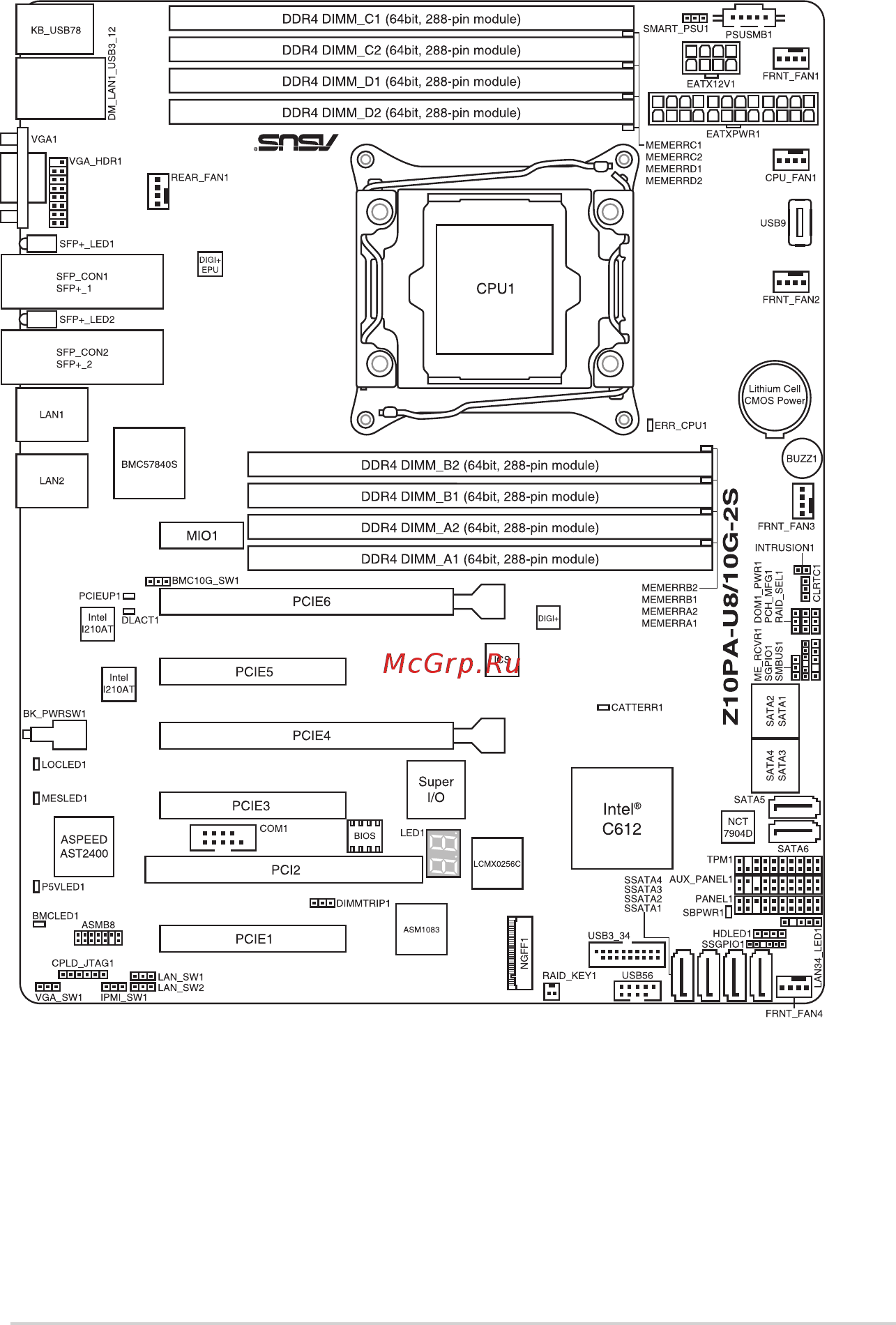Asus z10pa-u8 Инструкция по эксплуатации онлайн [22/186] 177972