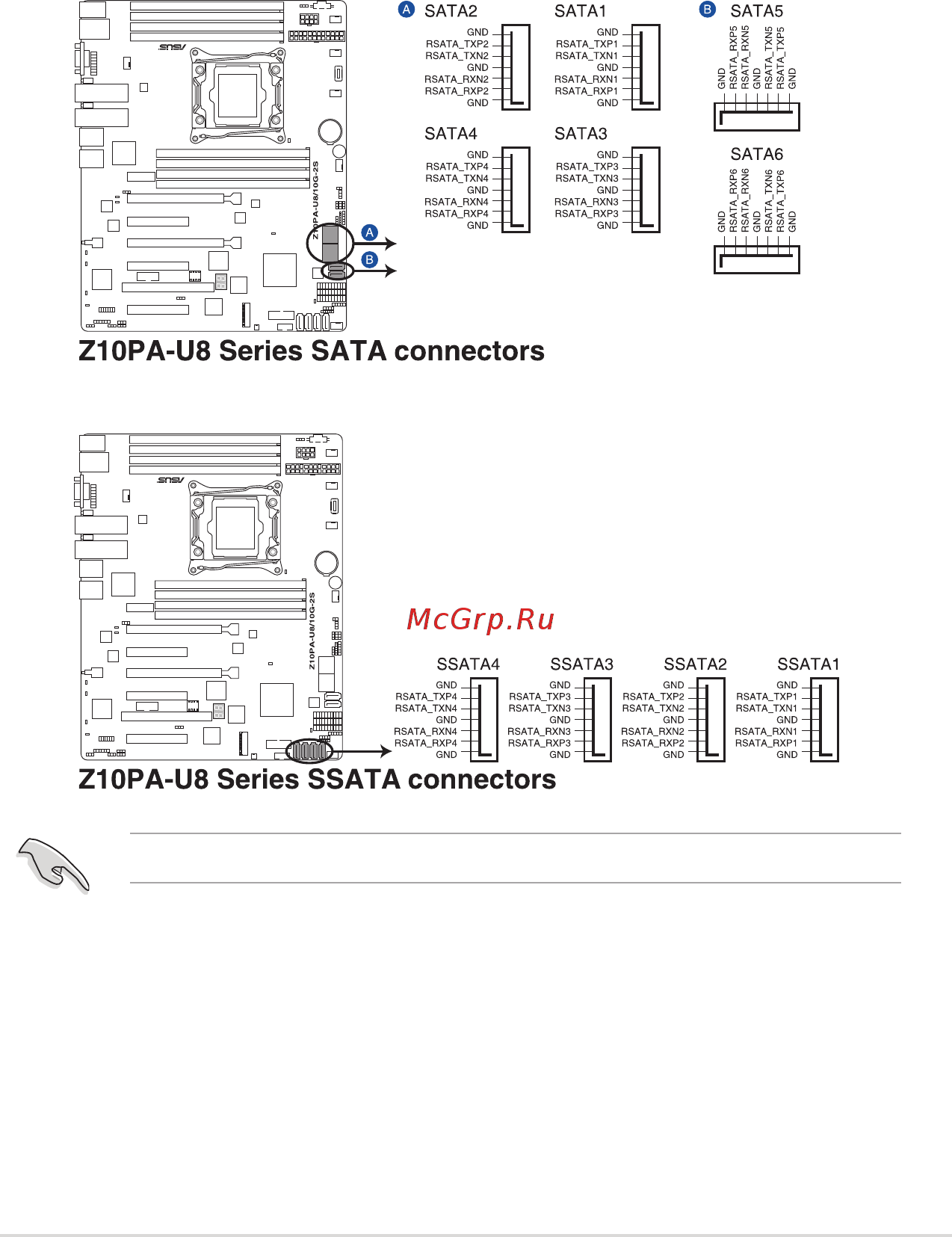 Asus z10pa-u8 [47/186] Internal connectors