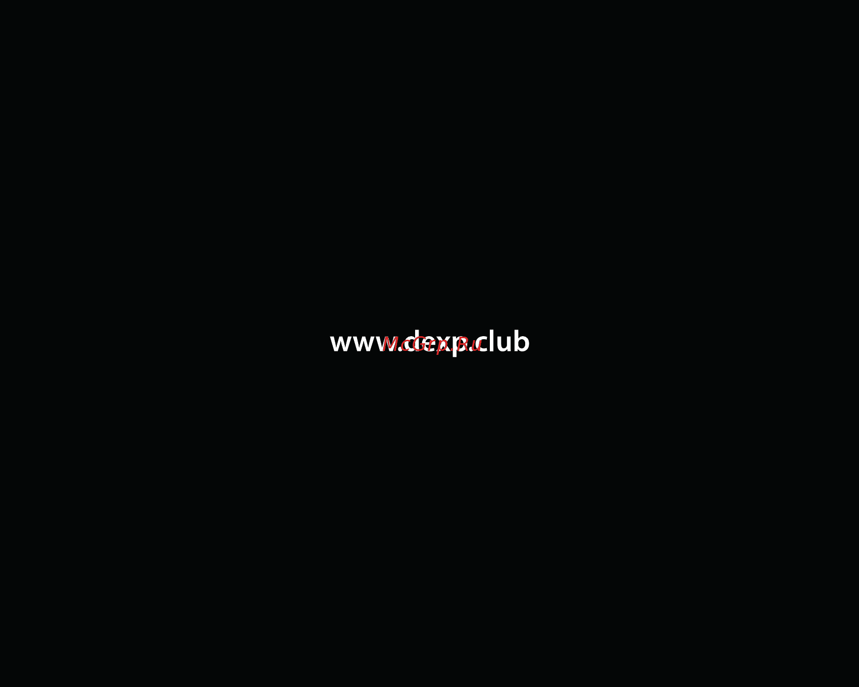 DEXP DC5100 [41/41] Пустая страница