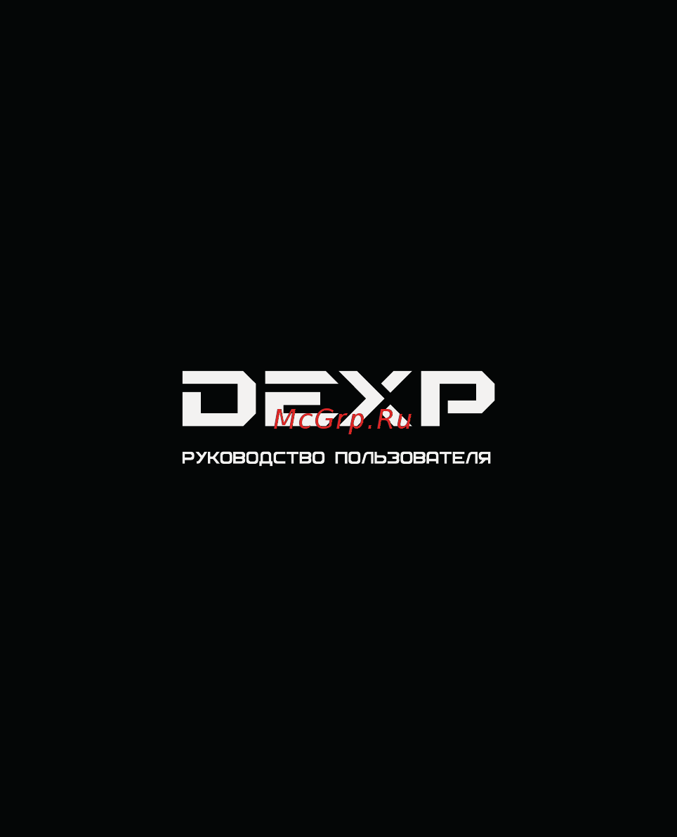 DEXP S-30 Руководство пользователя онлайн