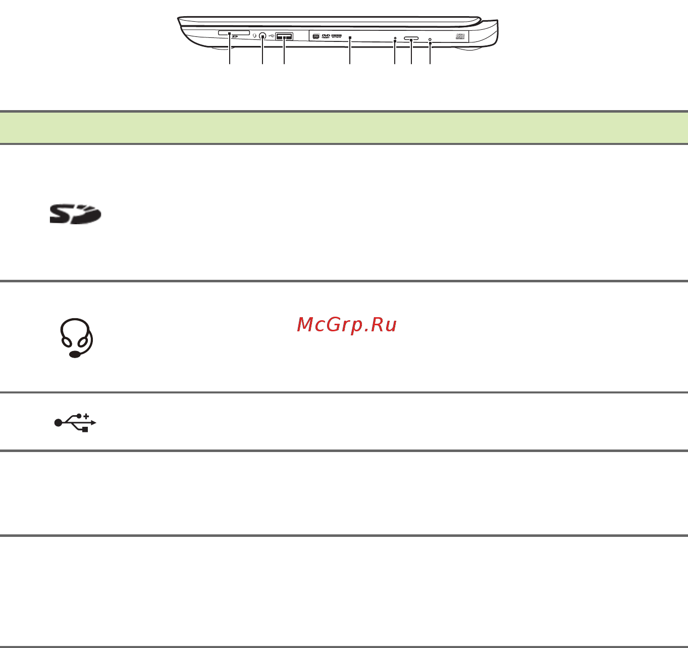 Acer Aspire ES ES1-533-P3XH NX.GFTER.062 [13/91] Вид справа