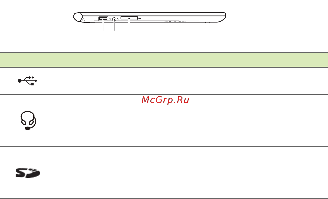 Acer aspire s5-371t-5409, nx.gcler.001 [12/90] Вид слева