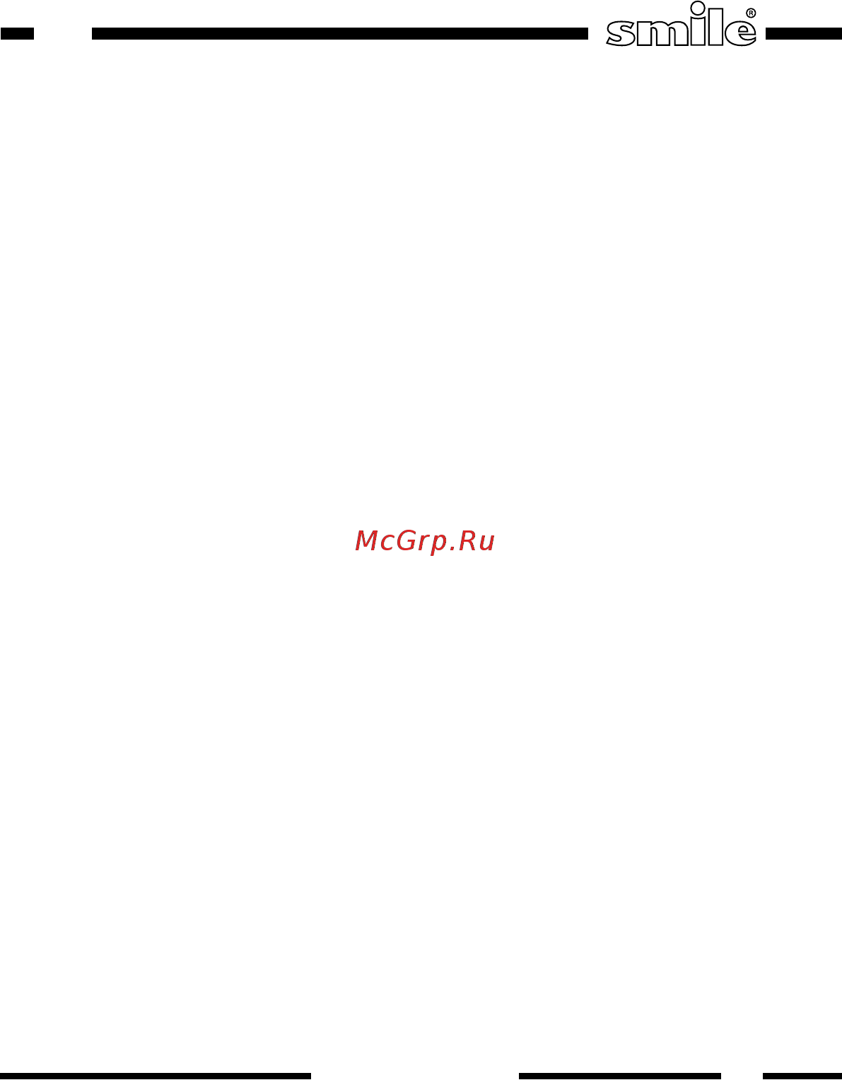 Smile MG 795 Инструкция по эксплуатации онлайн [3/38] 178471