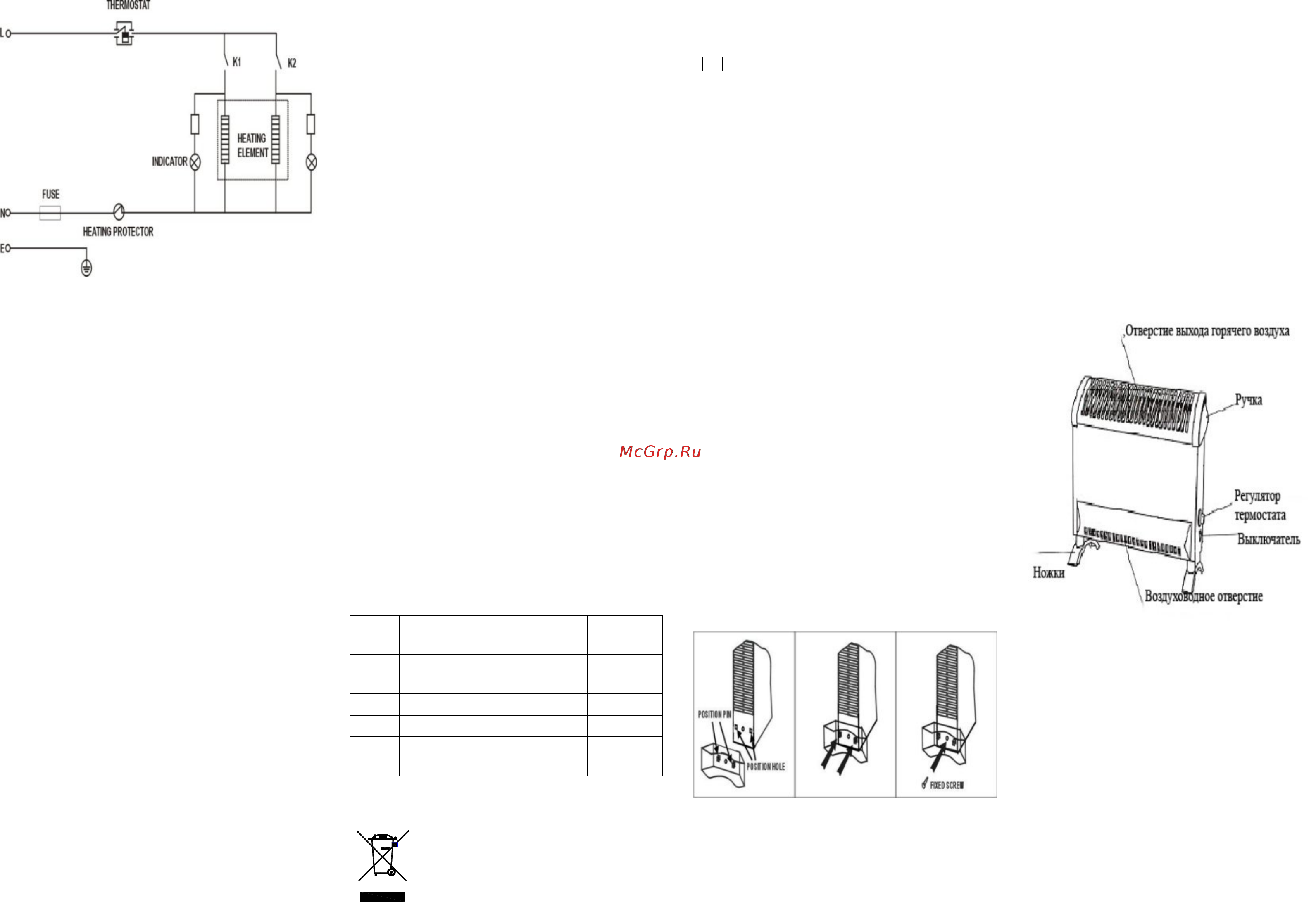 Saturn ST-HT7266 [3/14] Body of convector