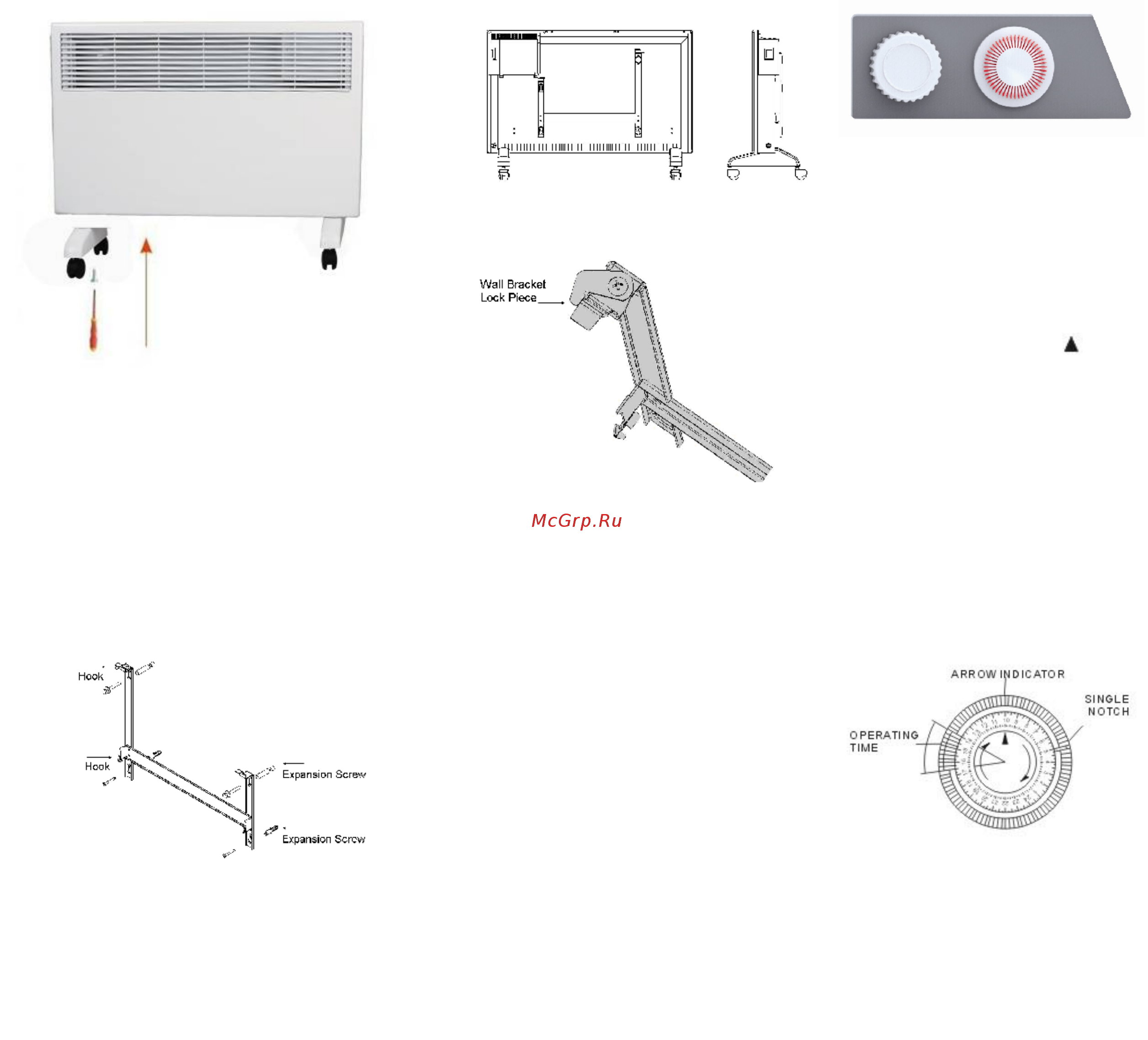 Saturn ST-HT7271 [3/18] Hook expansion screw