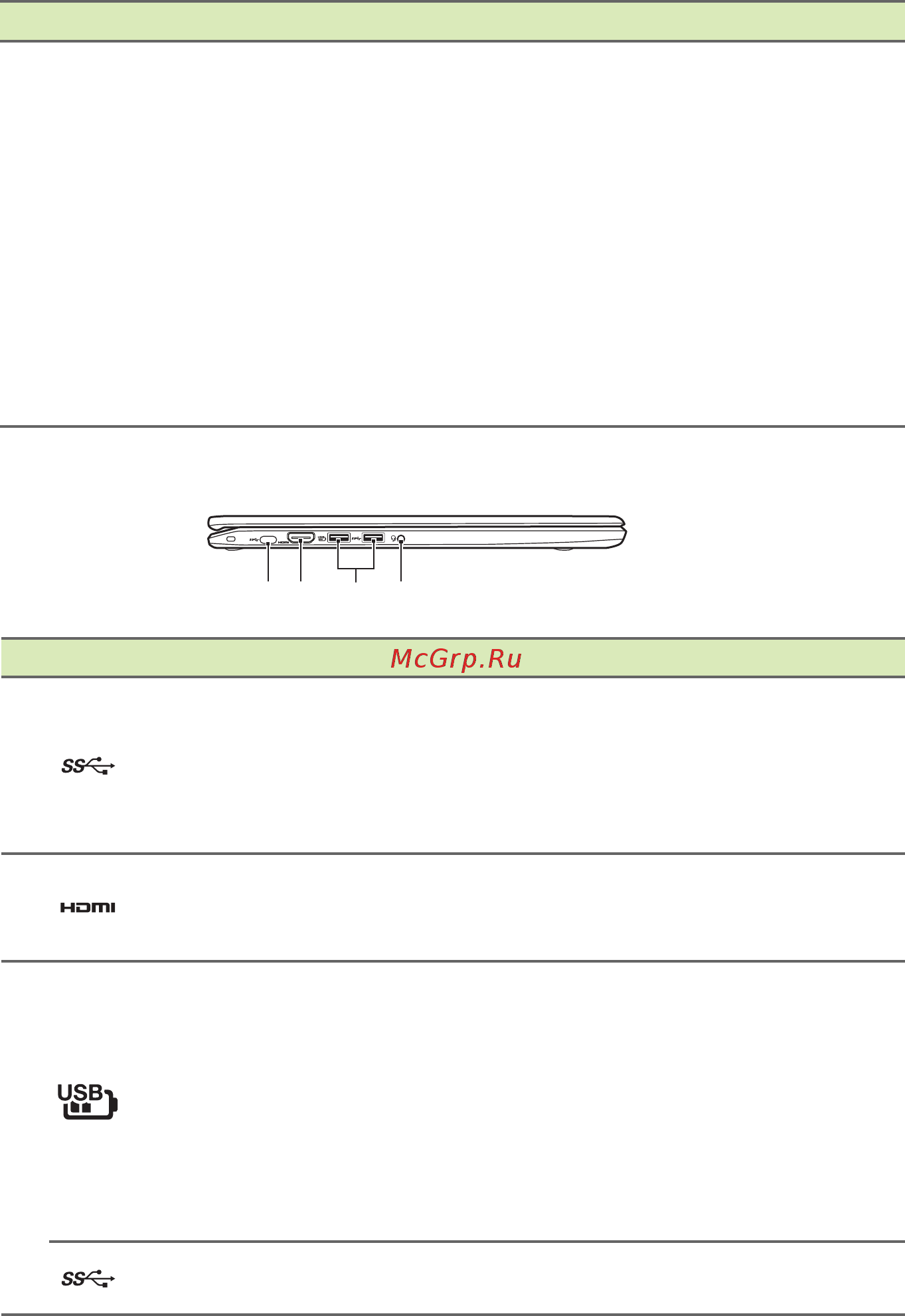 Acer Aspire R5-431T [12/87] Вид слева